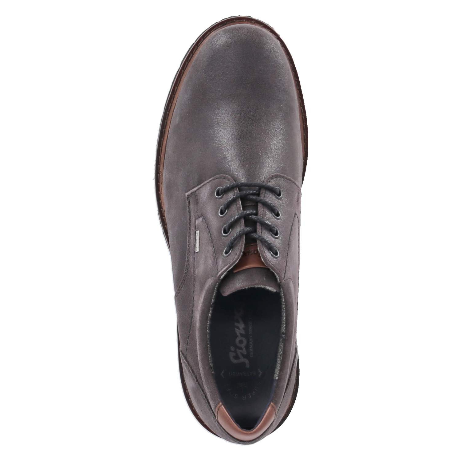 SIOUX Sioux 38354 SP Herren Rauleder grau Schnürschuh
