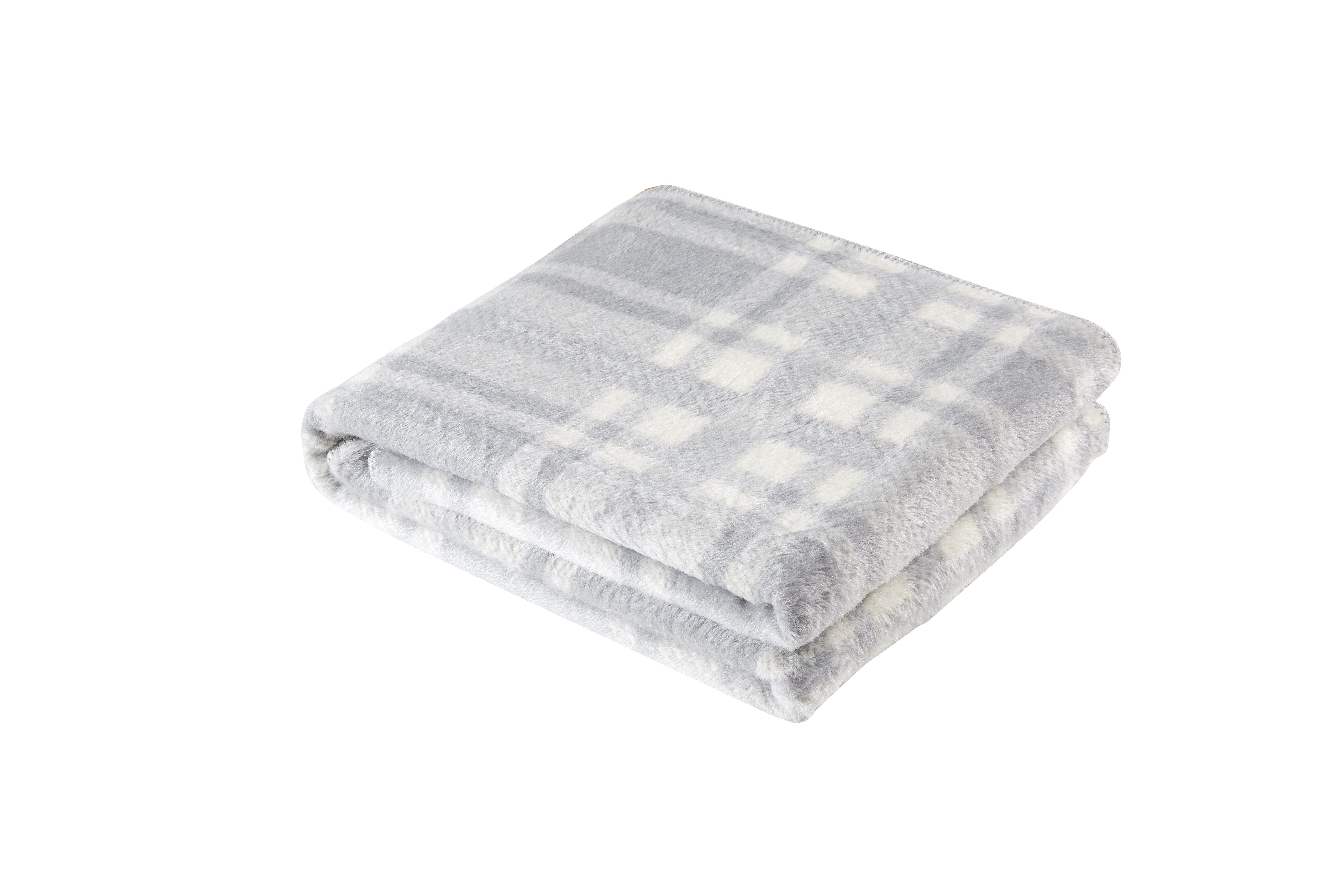 Wohndecke Wohndecke - 4 Jahreszeiten -160x200 cm / Sofadecke / Schlafdecke, livessa, Soft-Touch-Gefühl / 50% Baumwolle, 45% Acryl, 5% Polyester / 1650g – Bild 2 von 5