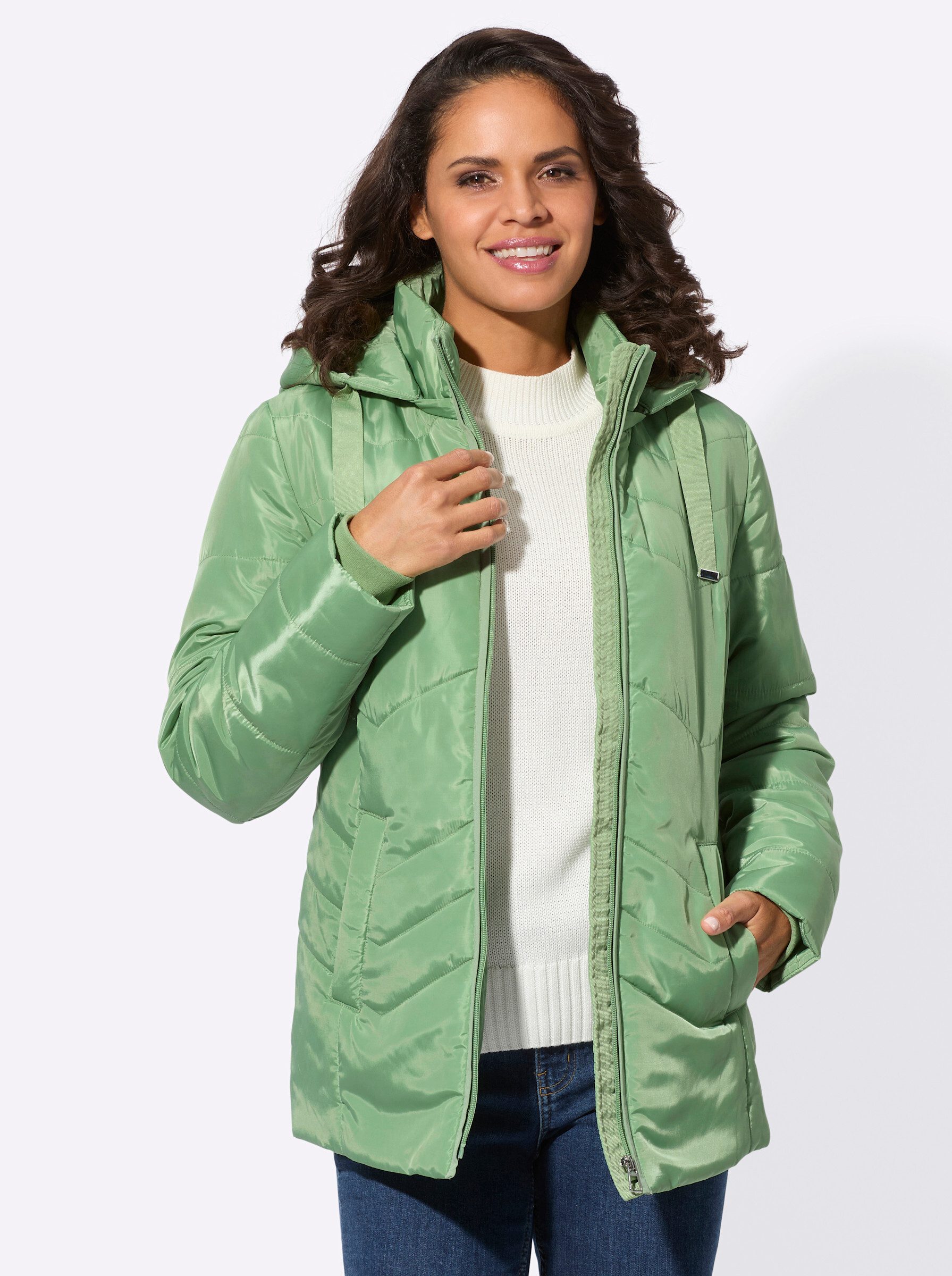 Witt Allwetterjacke Steppjacke Langarm