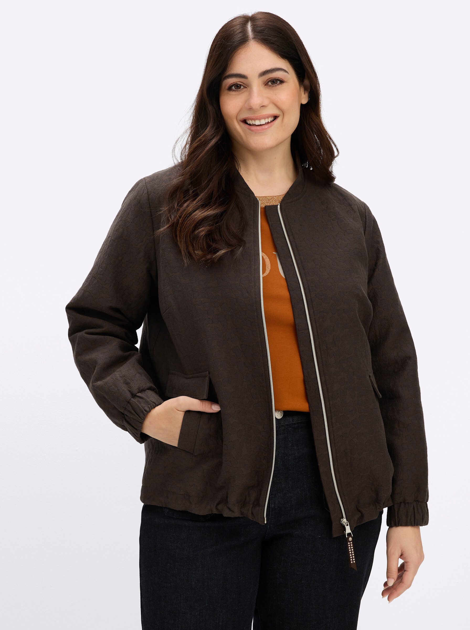 Sheego Allwetterjacke Jacke Langarm