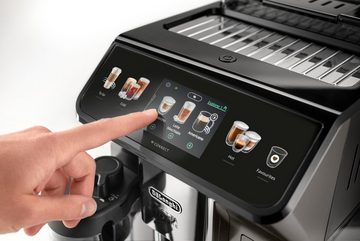 De'Longhi Kaffeevollautomat Eletta Explore ECAM 450.76.T, inkl. To Go Becher aus Edelstahl und Pflegeset im Wert von € 37,98 UVP, Titan