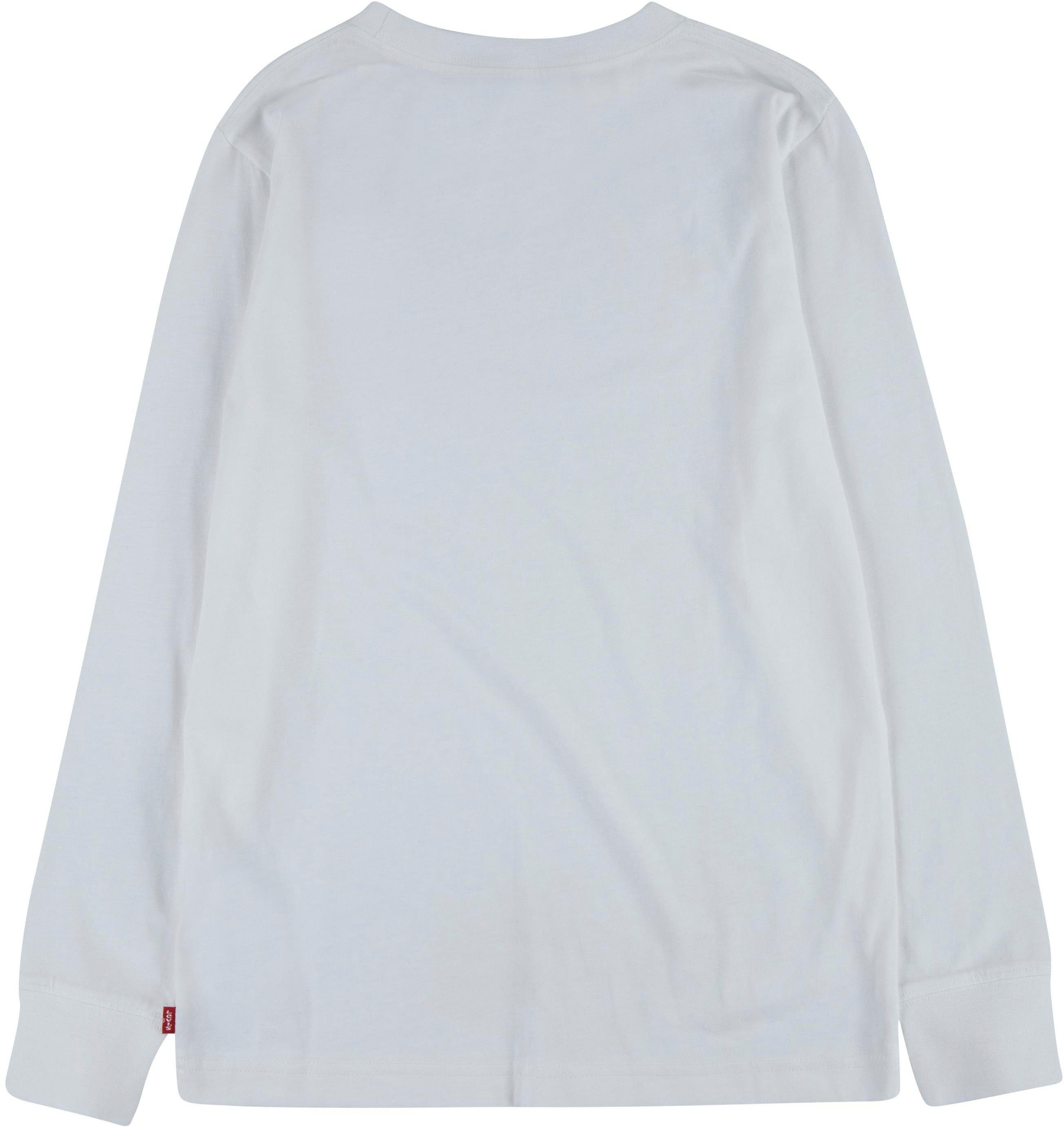 BATWING for TEE weiß Kids Levi's® Langarmshirt L/S BOYS CHESTHIT
