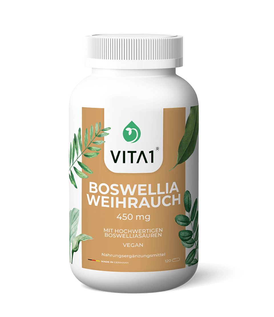 Boswellia Weihrauch, 450 mg Kapseln