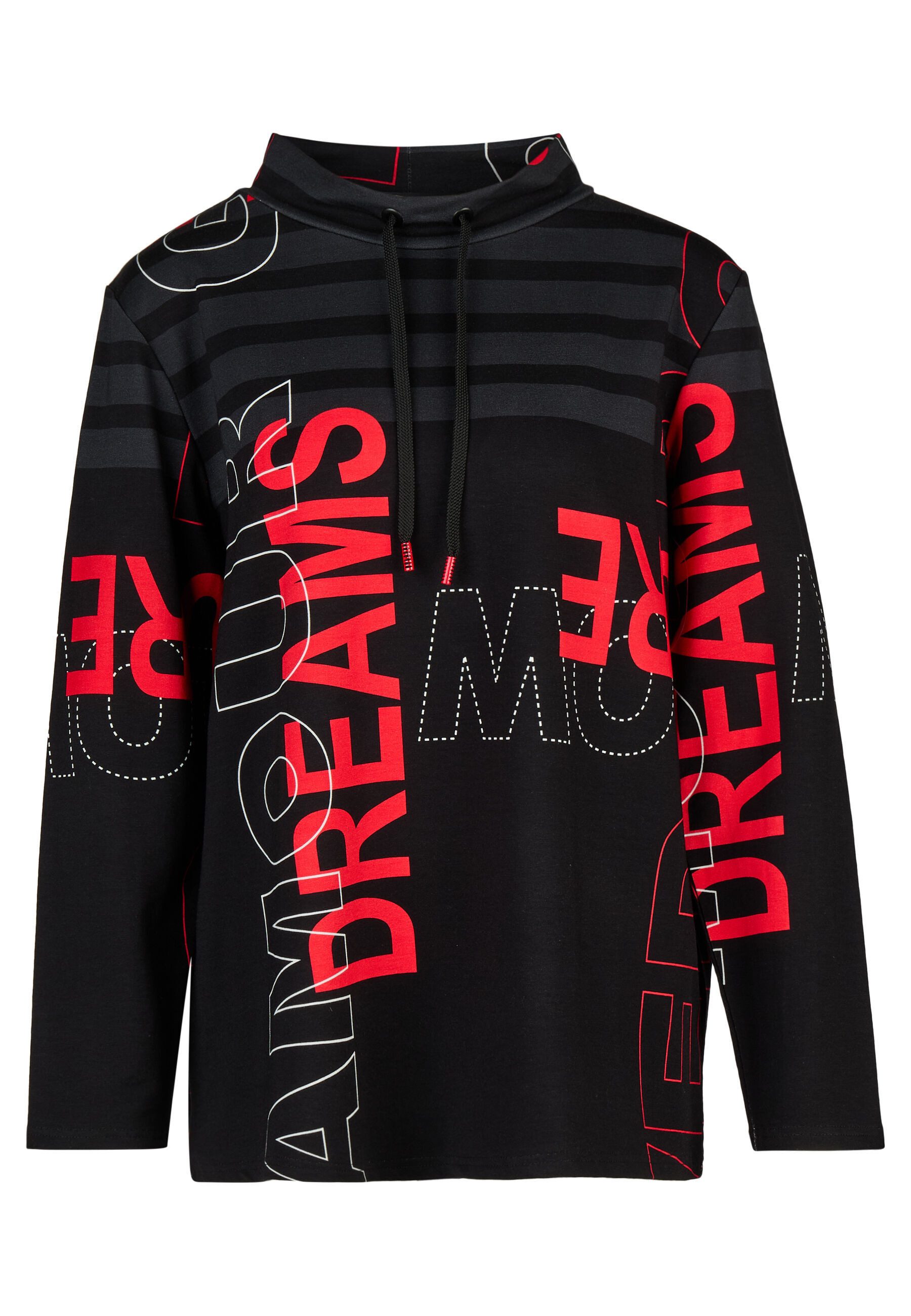 Doris Streich Sweatshirt (1-tlg) mit Wording-Print