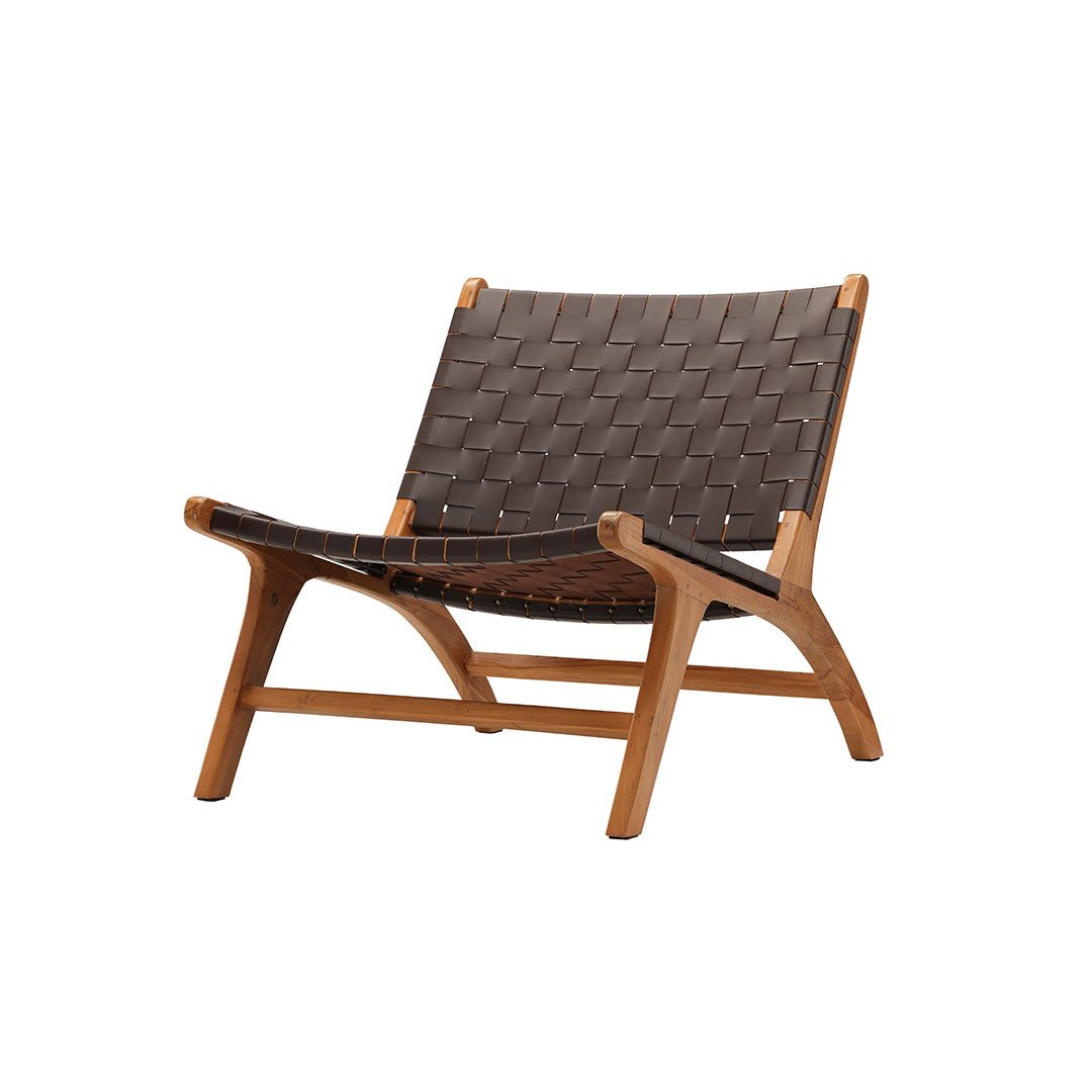 Venture Home Relaxsessel Rike Sessel PU Kunstleder braun.