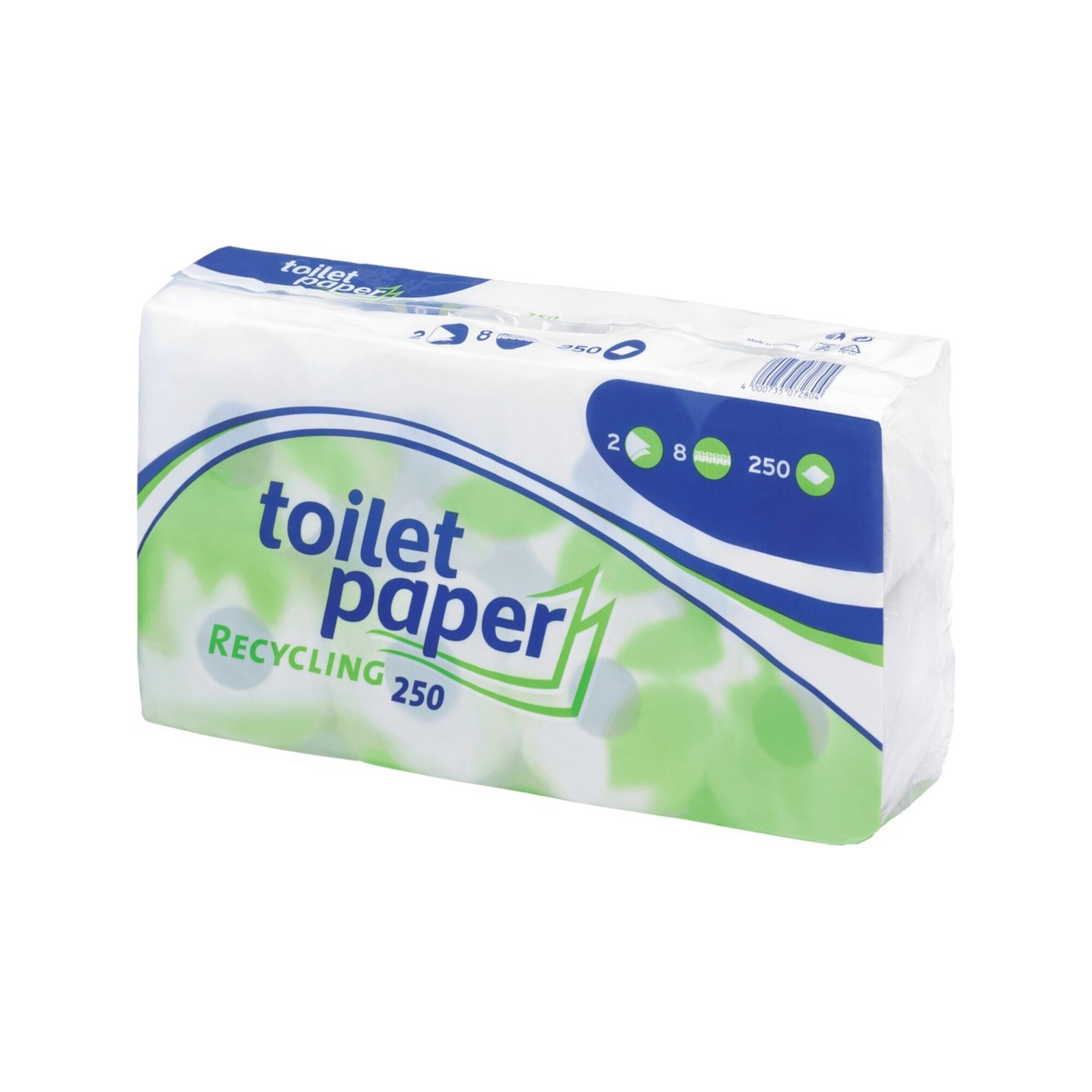Contorion Toilettenpapier Toilettenpapier WEPASmart 2-lagig weiß 64 Rollen