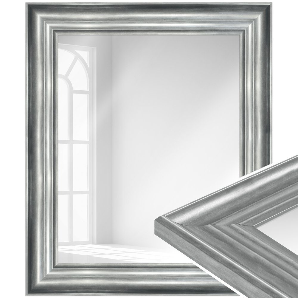 WANDStyle Wandspiegel H240, Silber, aus Kunststoff günstig online kaufen