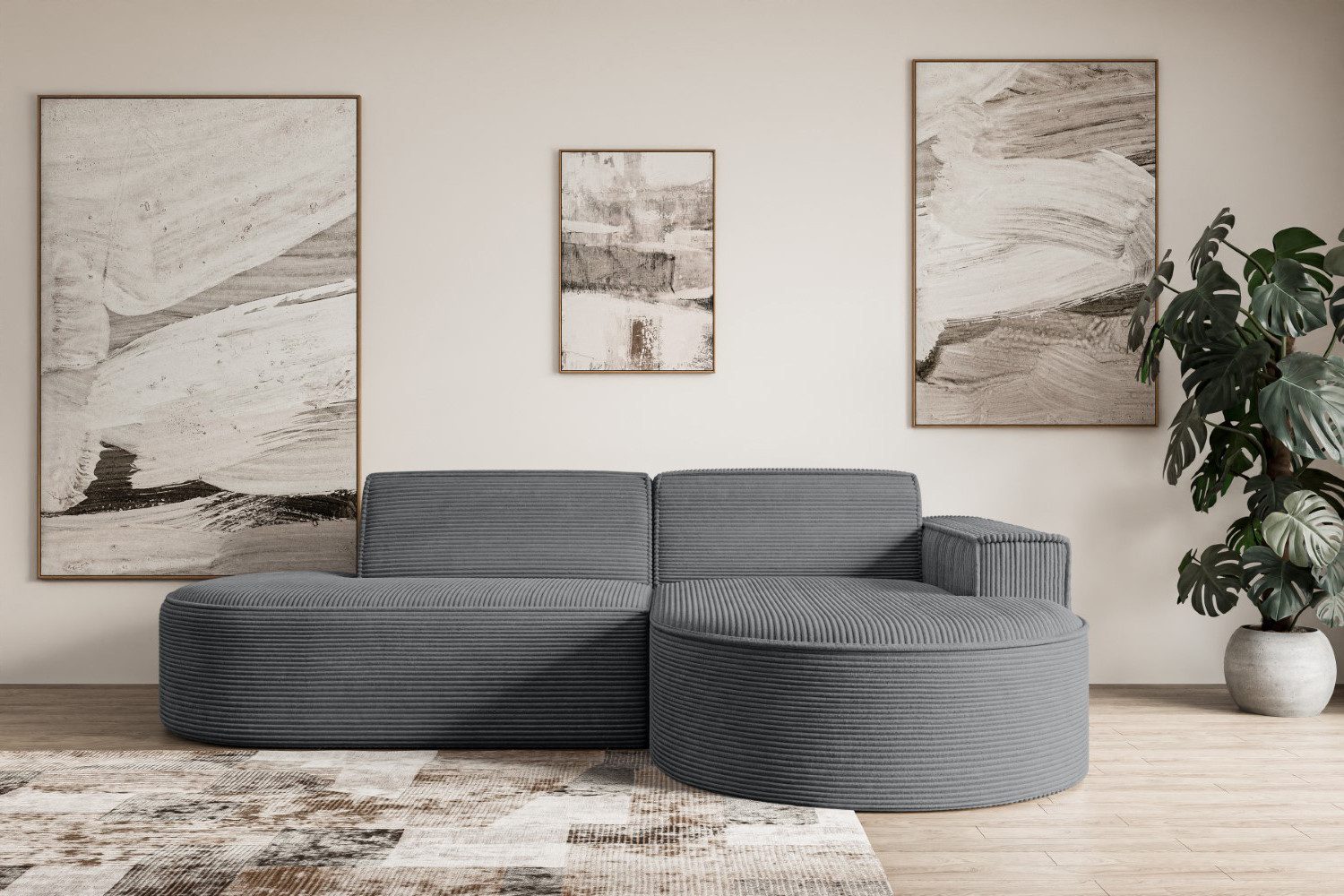 ALTDECOR Ecksofa MARI-L1, Sofa Praktische Bequeme Funktionsecke Couch L-For günstig online kaufen