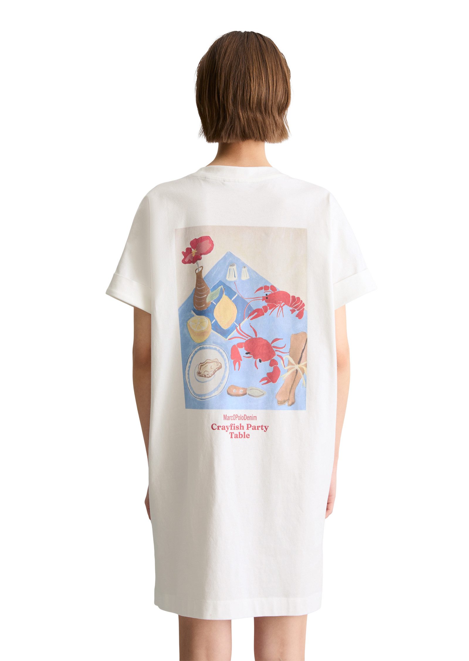 Marc O'Polo DENIM Jerseykleid relaxed aus Organic Cotton