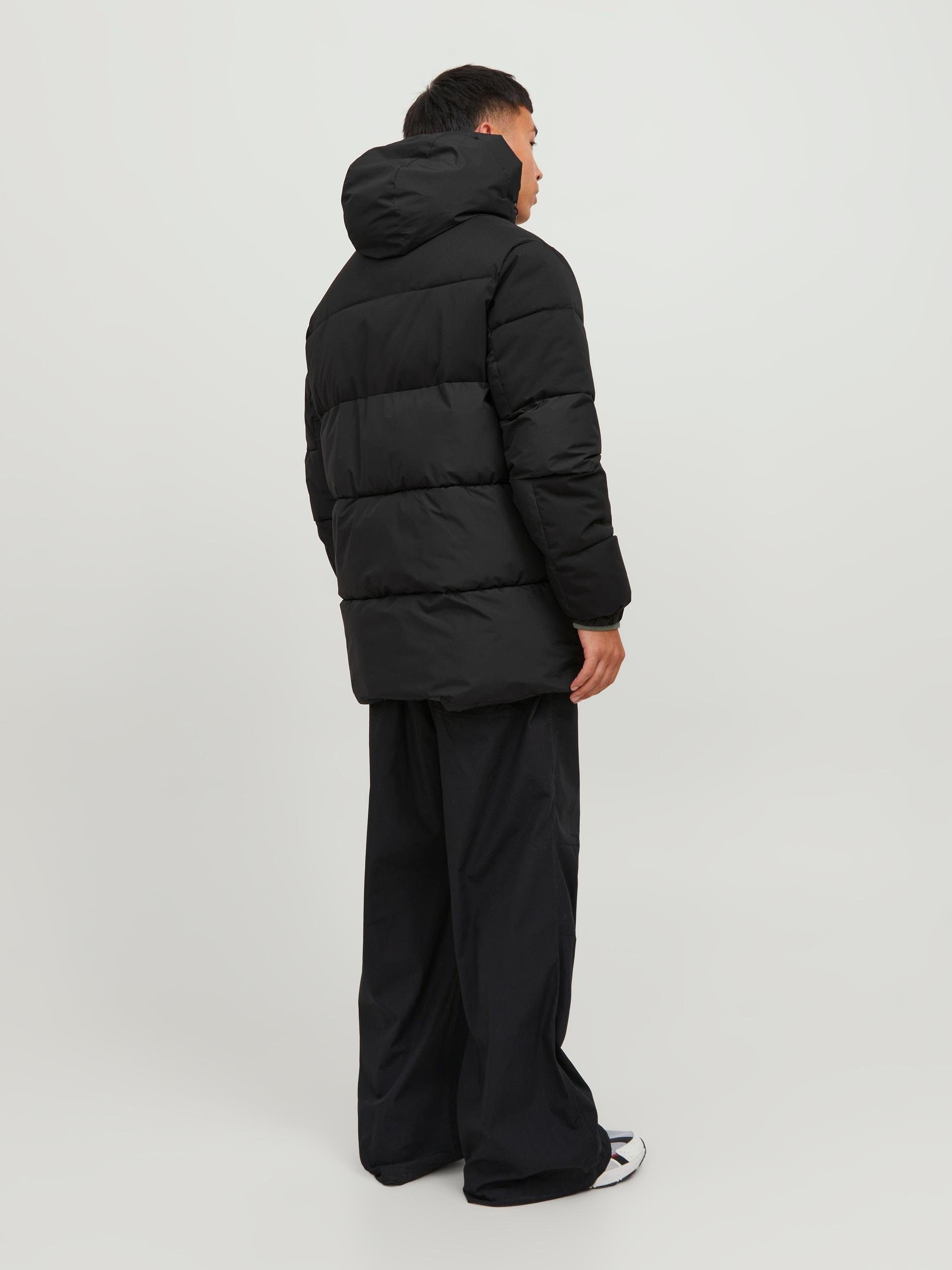 Jack & Jones JJEFORCE Black Steppjacke PUFFER SN