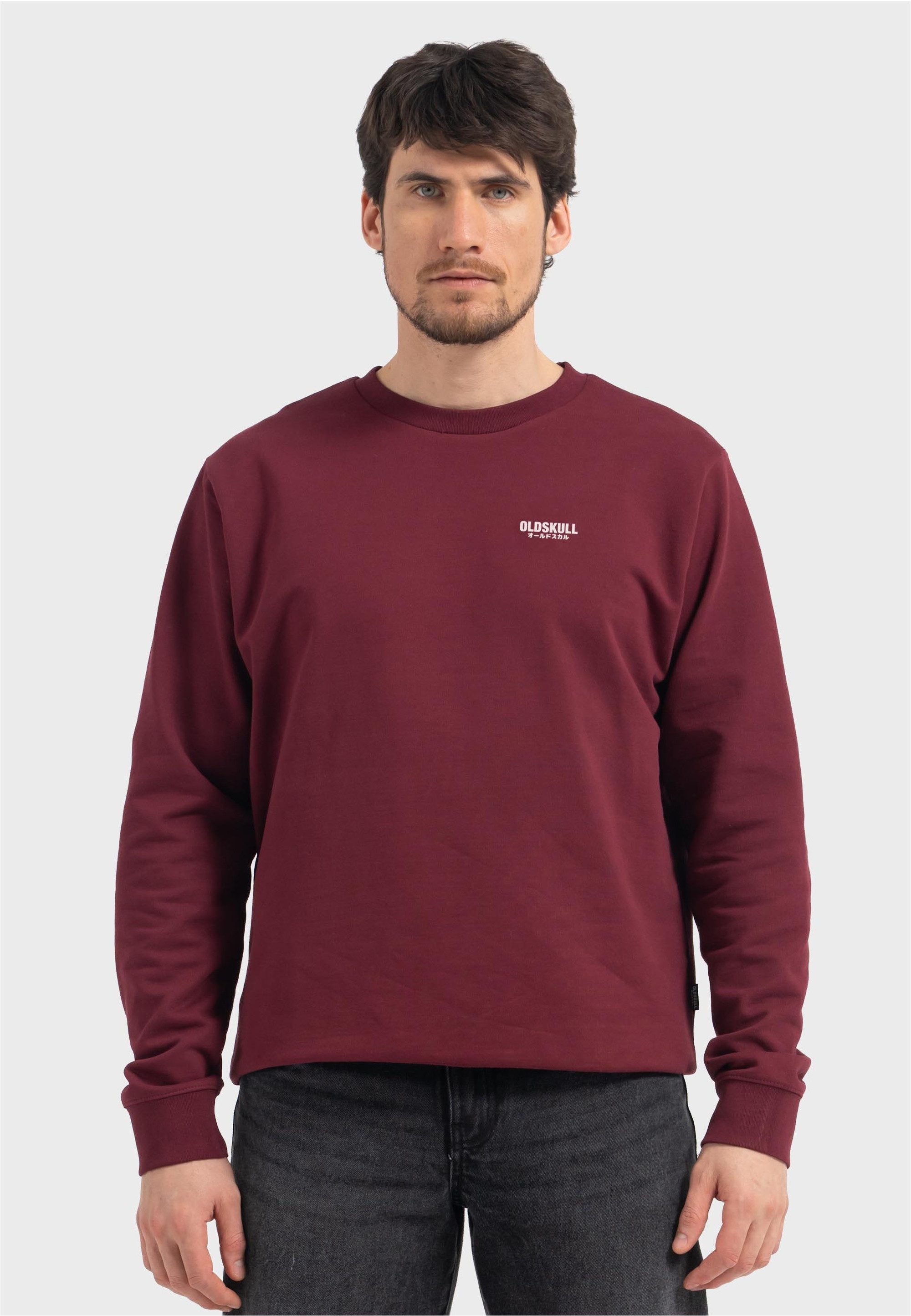 Oldskull Sweatshirt Basic Osk (1-tlg) in super weicher Qualität günstig online kaufen