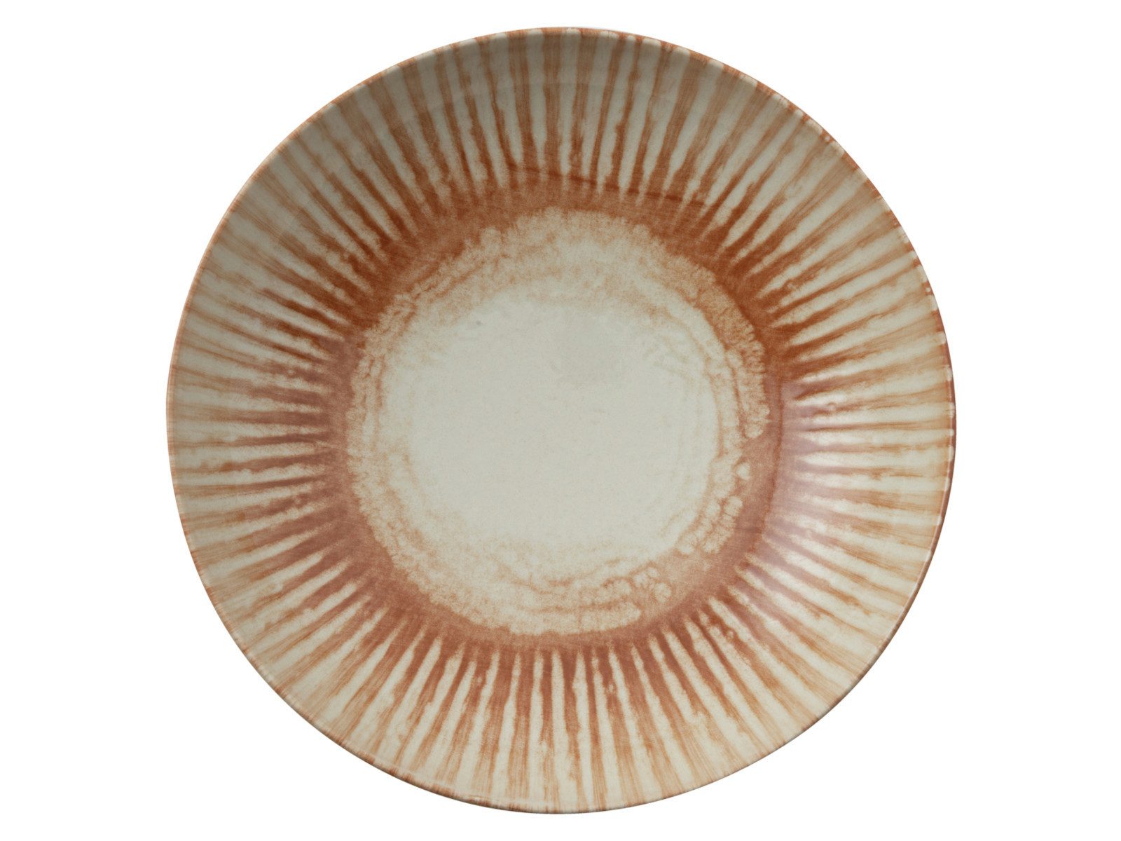 Rosenthal Teller Arthur Krupp Stoneware Sunlight Red Teller tief 22cm