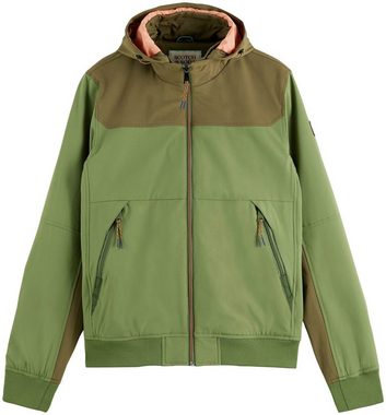 Scotch & Soda Outdoorjacke Hooded colourblock jacket im modischem colorblocking