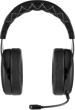 Corsair HS70 PRO Wireless Carbon Gaming-Headset (Bietet eine Reichweite bis zu 12 M und Akkulaufzeit bis zu 16 Std)
