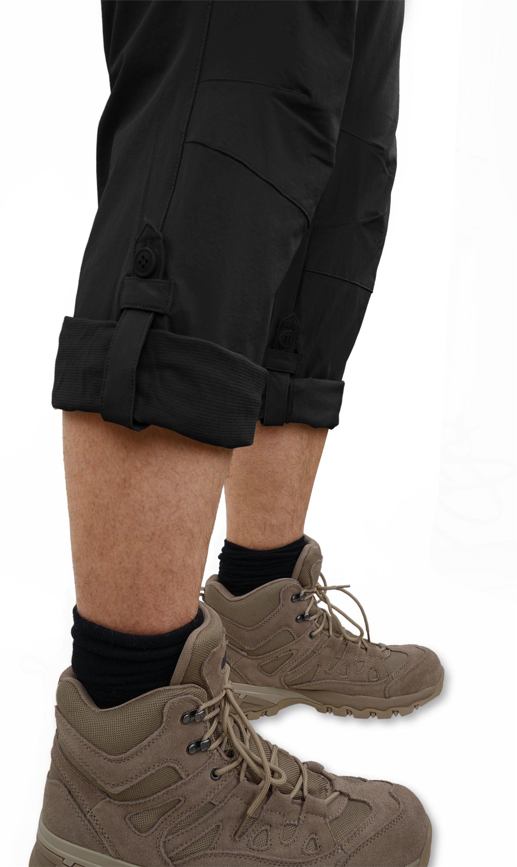 normani Outdoorhose Herren Softshellhose Achray Outdoorhose Funktionshose Wanderhose Sommerhose mit Sonnenschutz 50+
