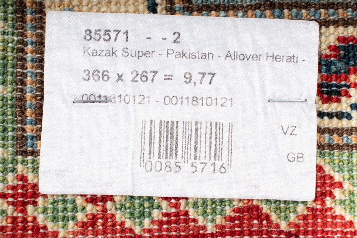 Orientteppich Super Kazak 266x367 Handgeknüpfter Trading, mm Nain rechteckig, Orientteppich, 5 Höhe