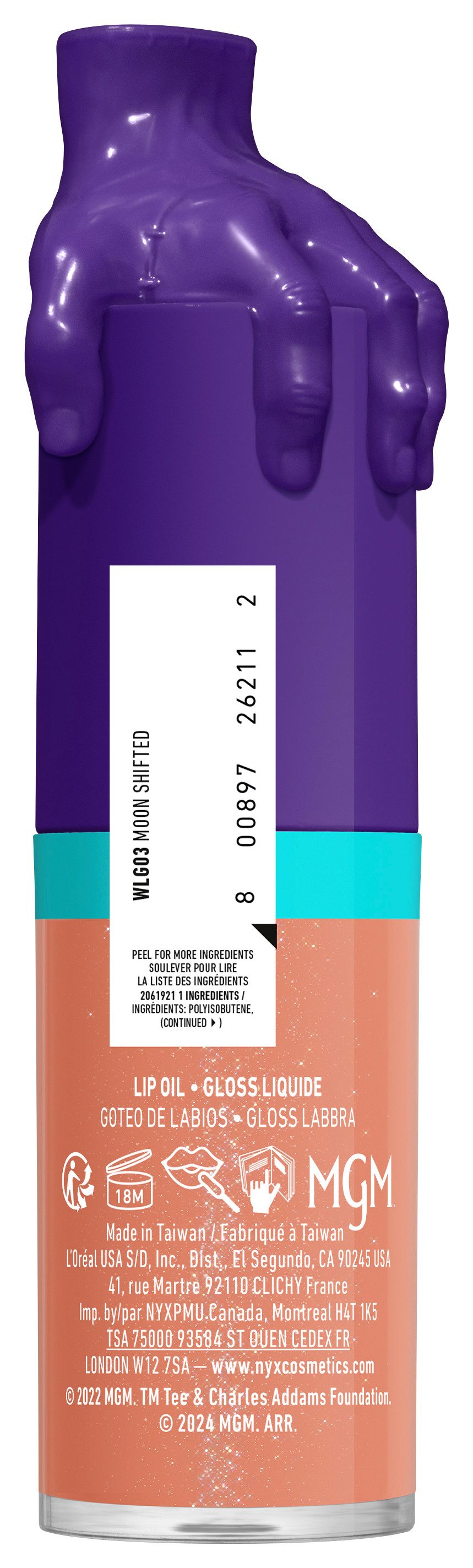 NYX Lipgloss NYX Professional Makeup Wednesday Mystery Lip Oil