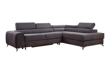 Küchen-Preisbombe Sofa Sofa Couch Ecksofa Eckcouch Wohnlandschaft Schlaffunktion RICO, Sofa in L-Form