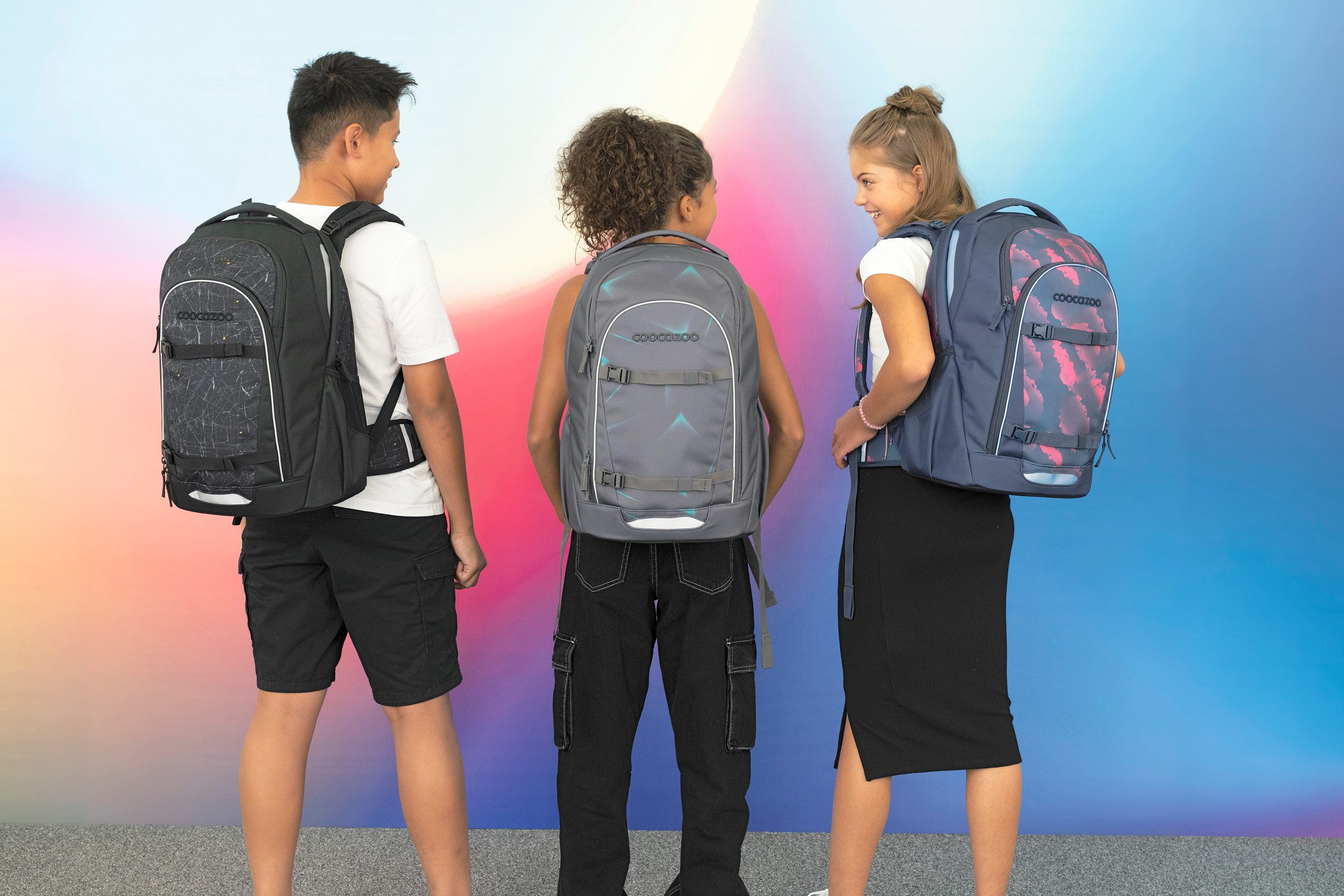 coocazoo Schulranzen Schulrucksack EVERY Urban Metro, ergonomisch, rückenschonend, Leichtgewicht – Bild 2 von 5