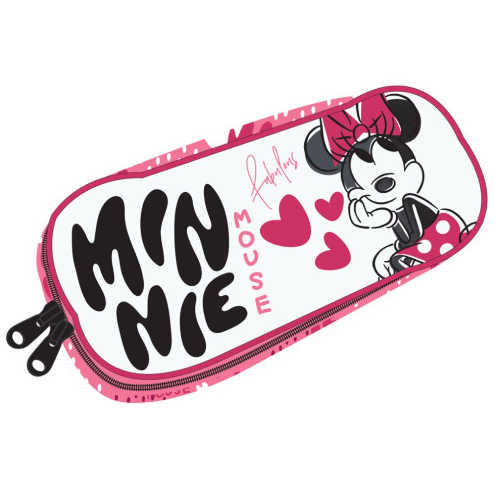 Giovas Federmäppchen Disney Minnie Draft Federmäppchen mit 2 Fächern 26 cm