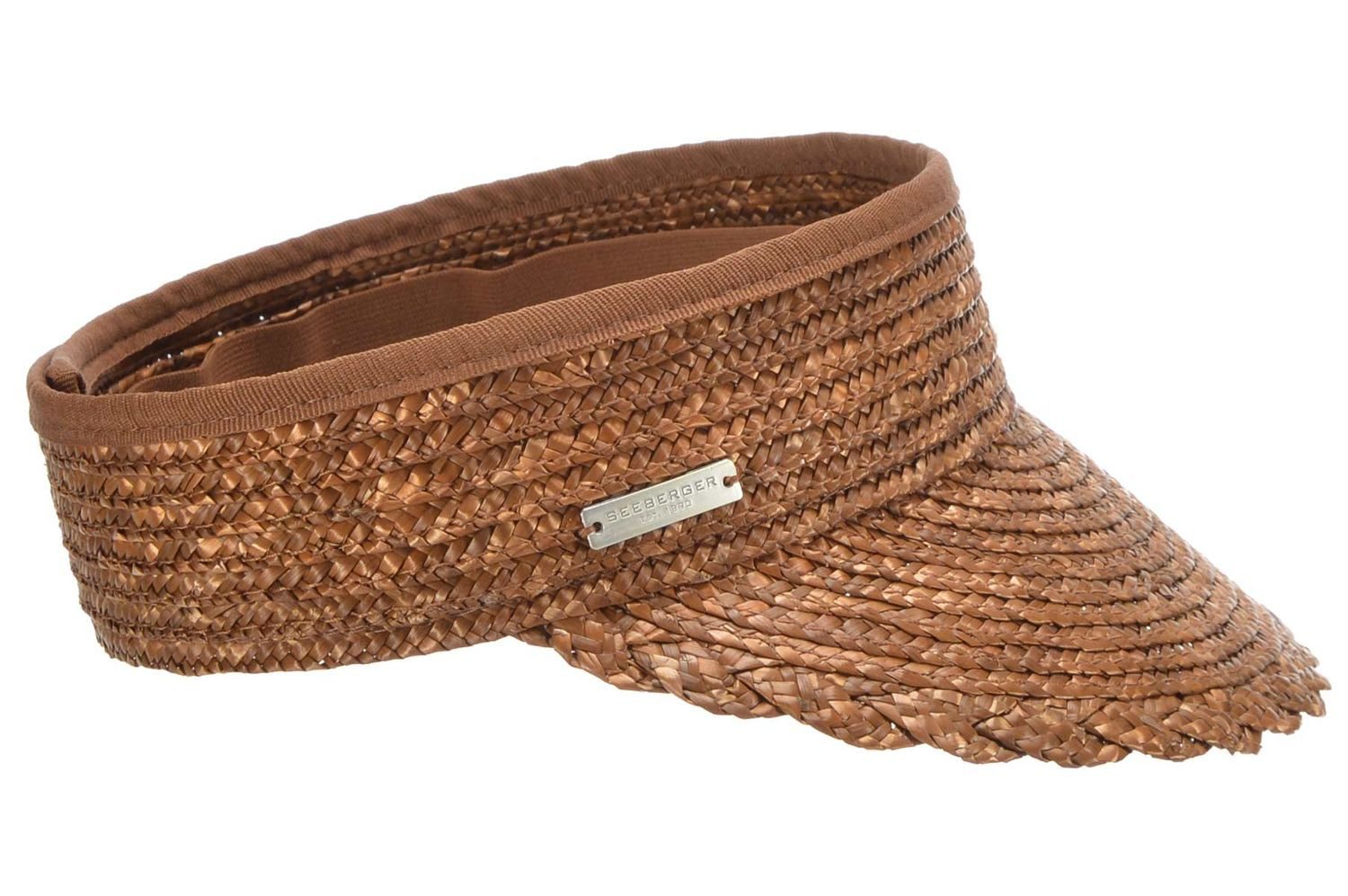 Seeberger Visor modisch Stroh mit Klettverschluss günstig online kaufen