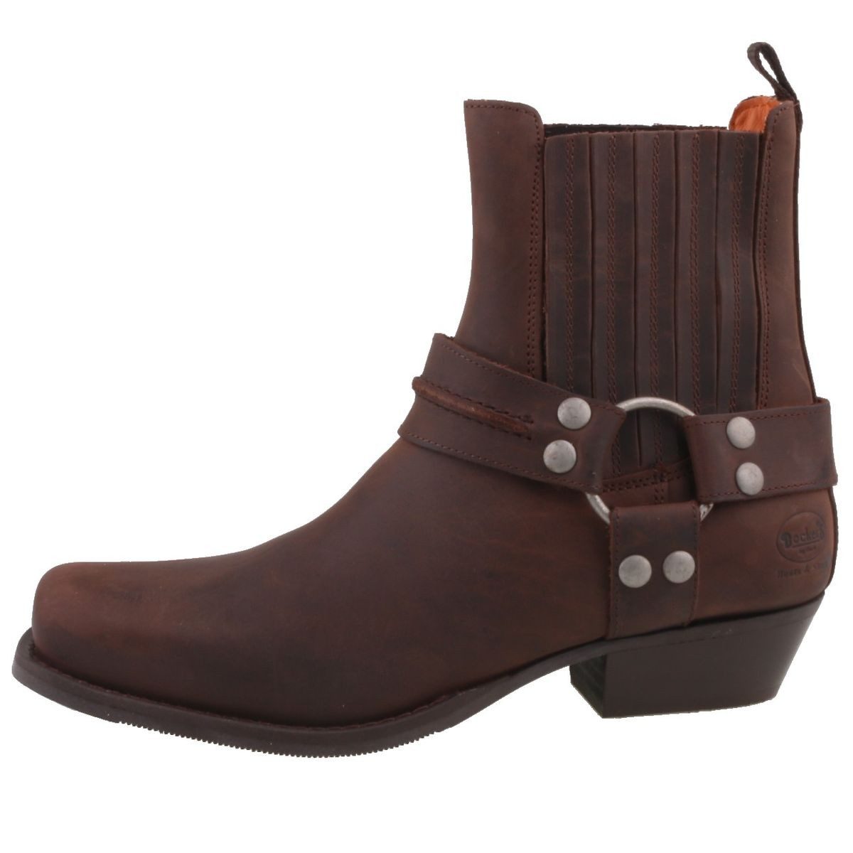 Dockers by Gerli 170102-NOS Stiefelette Biker-Boots mit dekorativem Stiefelband