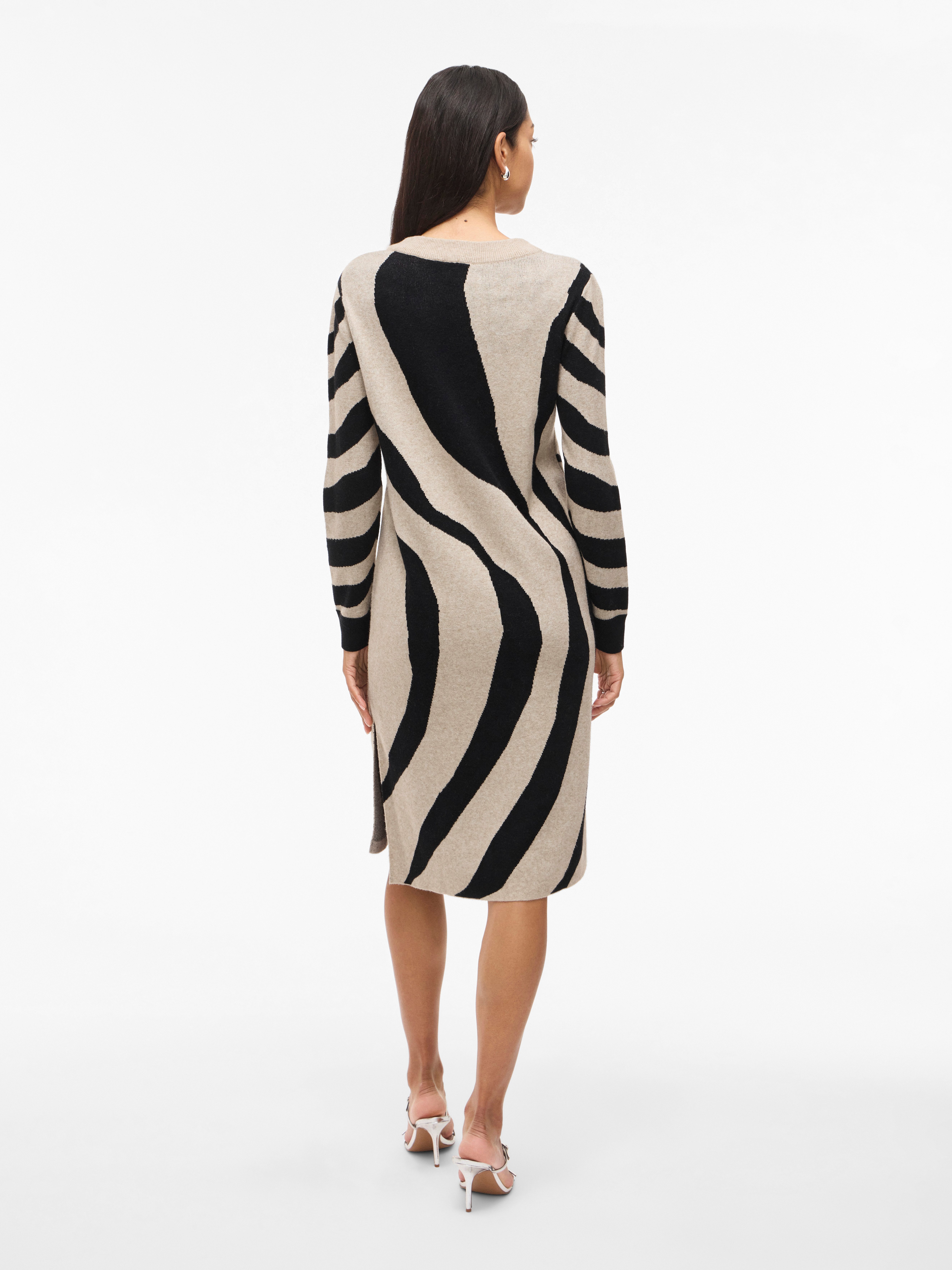 Vila Midikleid VITIF CREWNECK KNIT MIDI günstig online kaufen