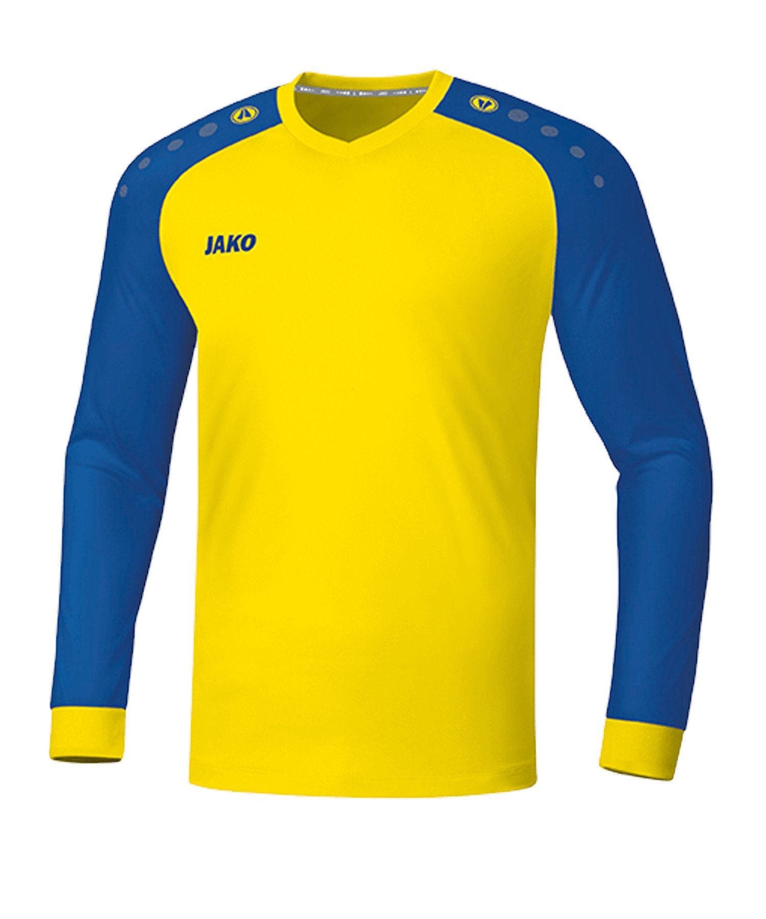 Jako Fußballtrikot Champ 2.0 Trikot langarm Kids gelb