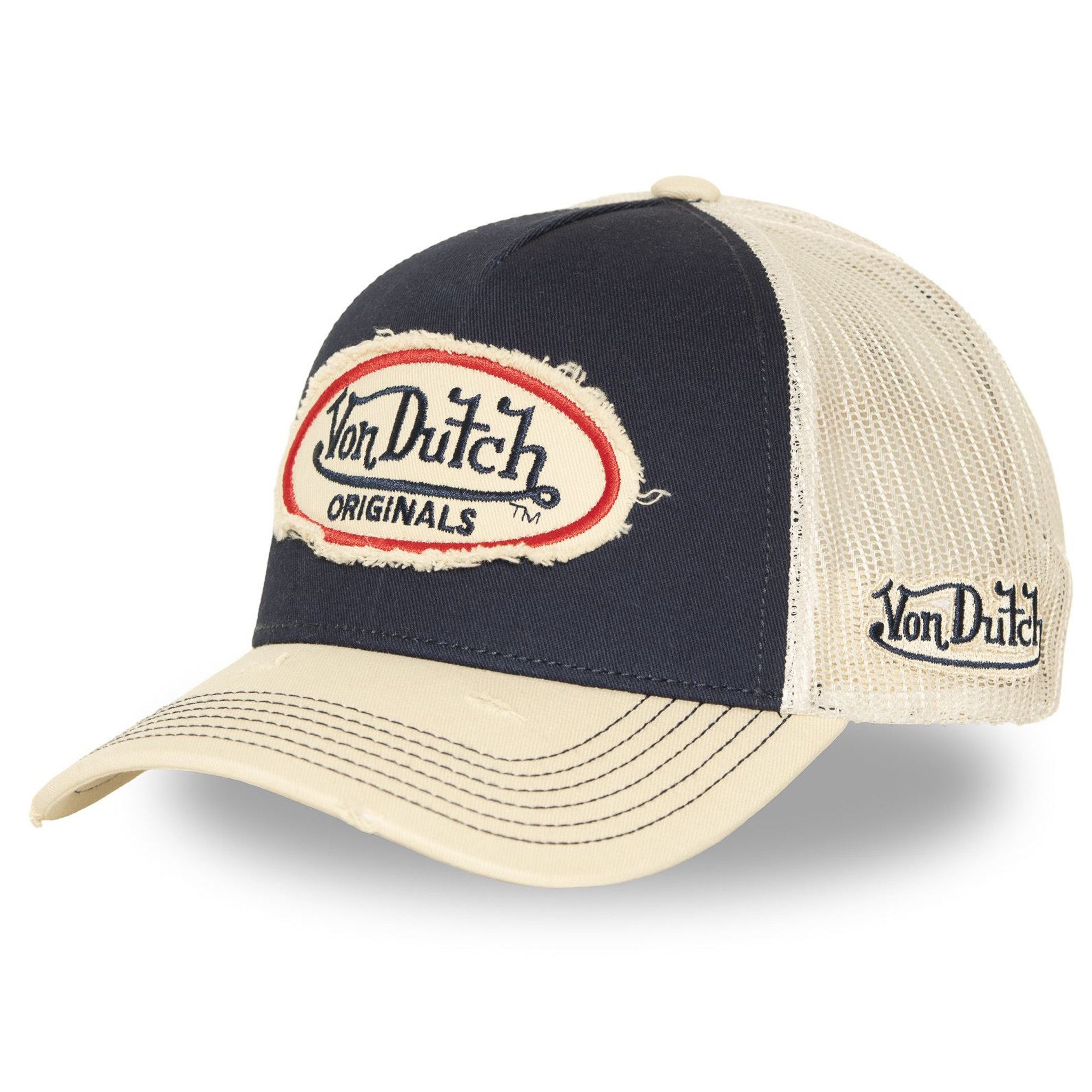 Von Dutch Trucker Cap Von Dutch Originals Trucker Cap - URBAN USED Effects (Basecap, Basecap, Meshcap, Trucker Kappe) Used-Look