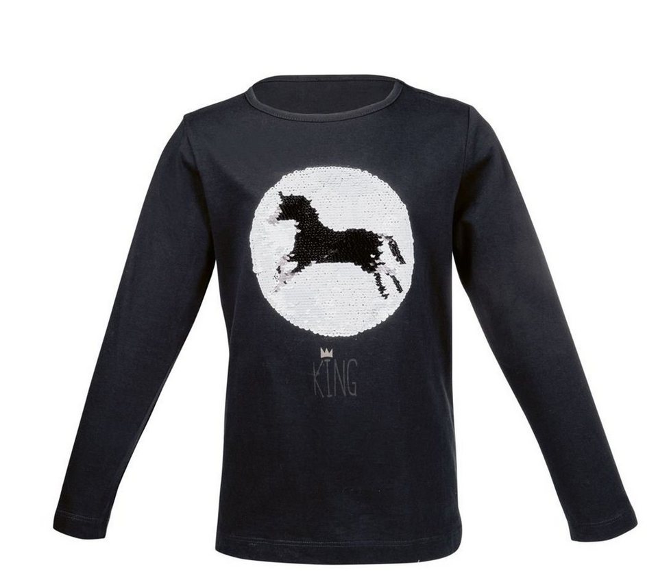 HKM Langarmshirt Langarmshirt -Romeo Wendepailletten-