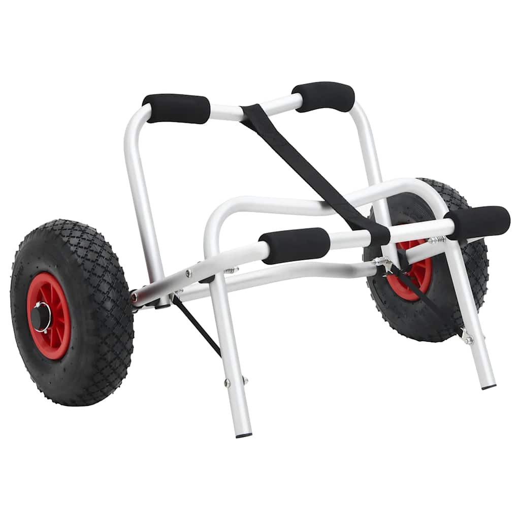 vidaXL SUP-Transportwagen Kajak-Trolley Klappbar 45 kg Aluminium, (1-St)