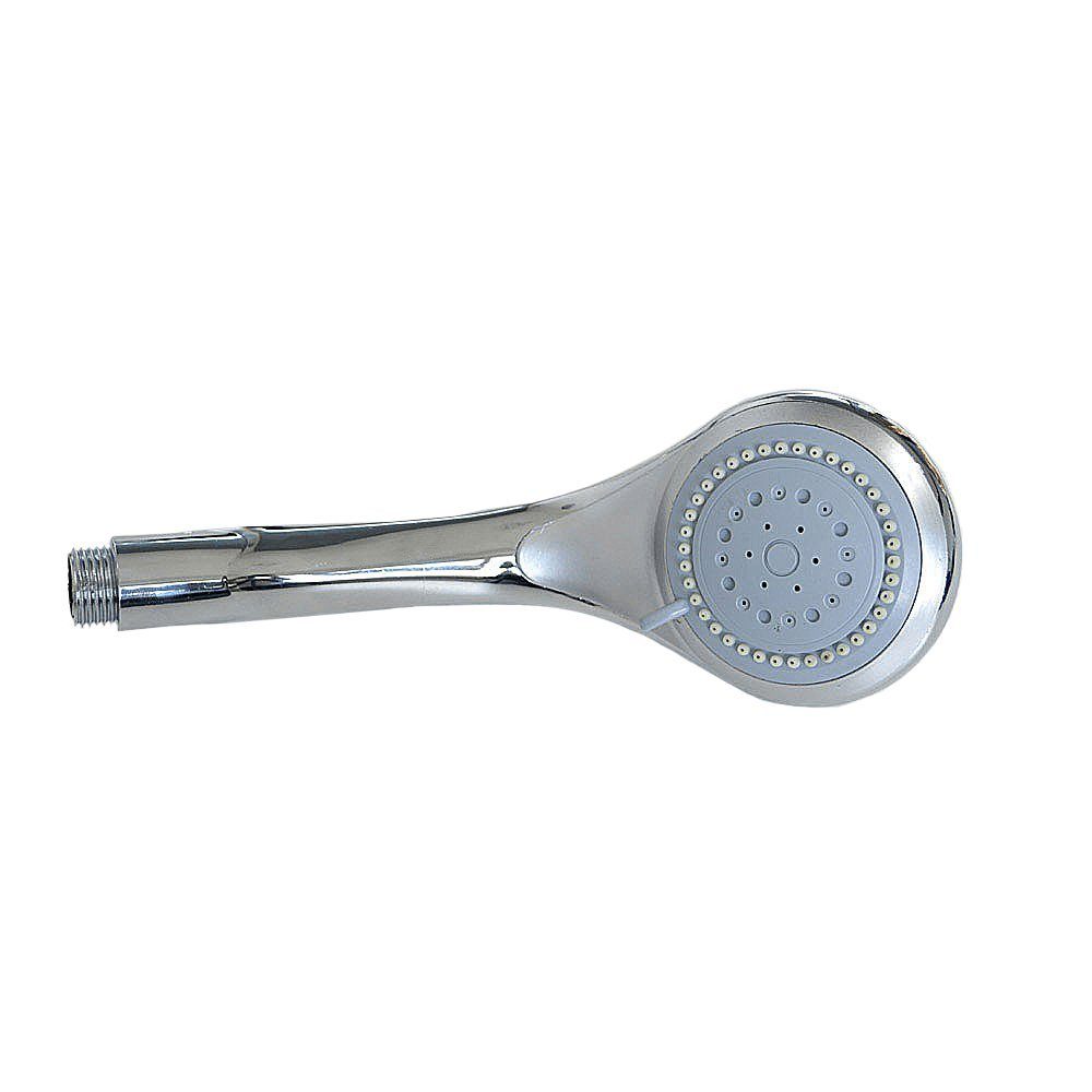 HOME DELUXE Handbrause - Silber, 3-fach verstellbar, 40 Anti-Kalk Gummidüse günstig online kaufen