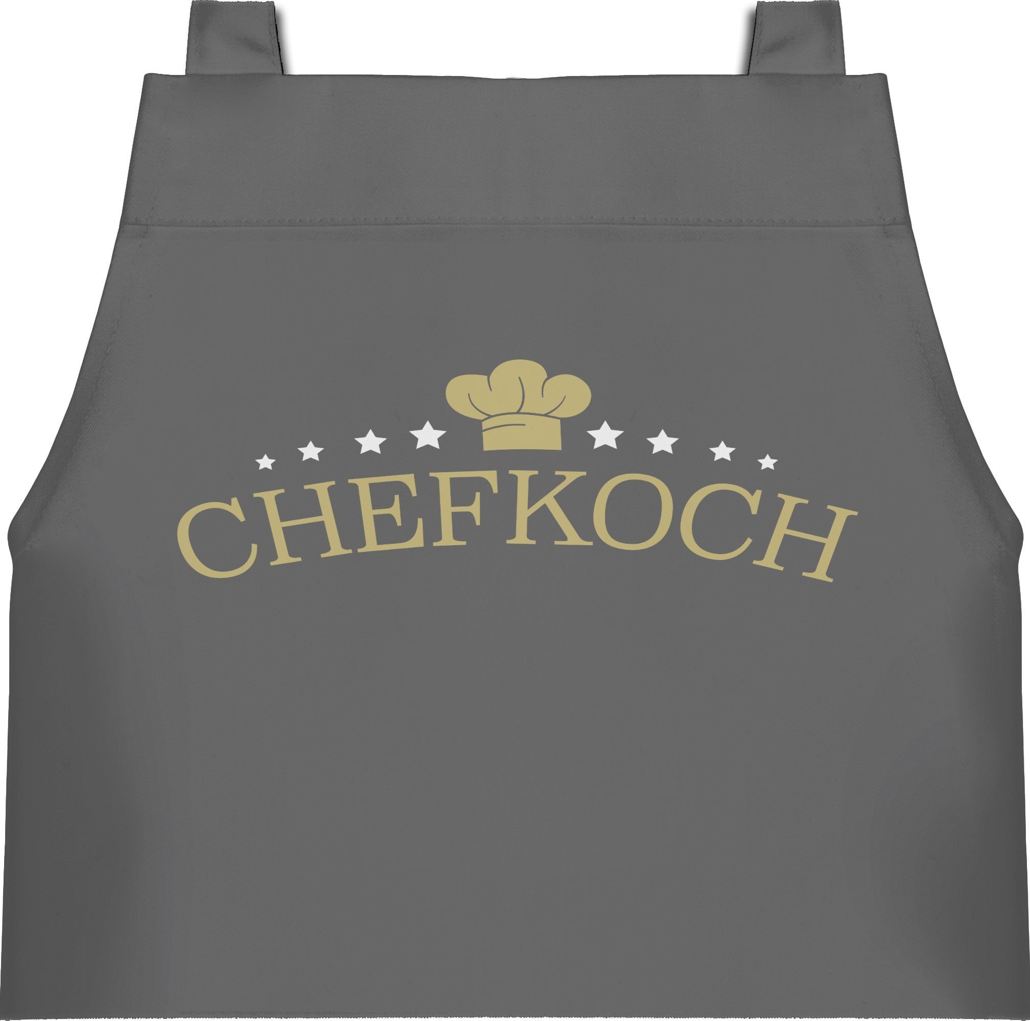 Shirtracer Kochschürze Chefkoch - Hier kocht der Chef - Geschenk für Köche, günstig online kaufen