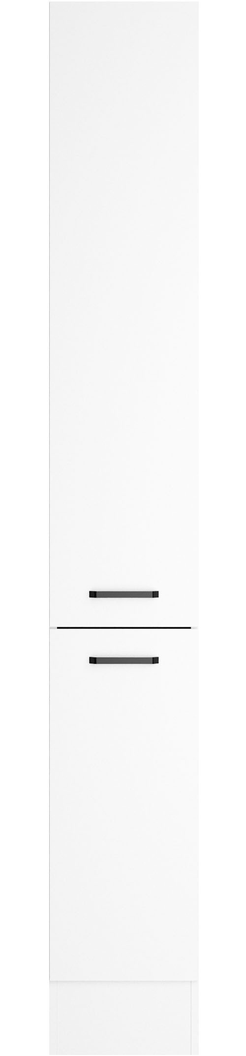OPTIFIT Apothekerschrank OPTImulti Breite 30 cm, mit 2 Auszügen und 5 Ablagen, Metallgriffe