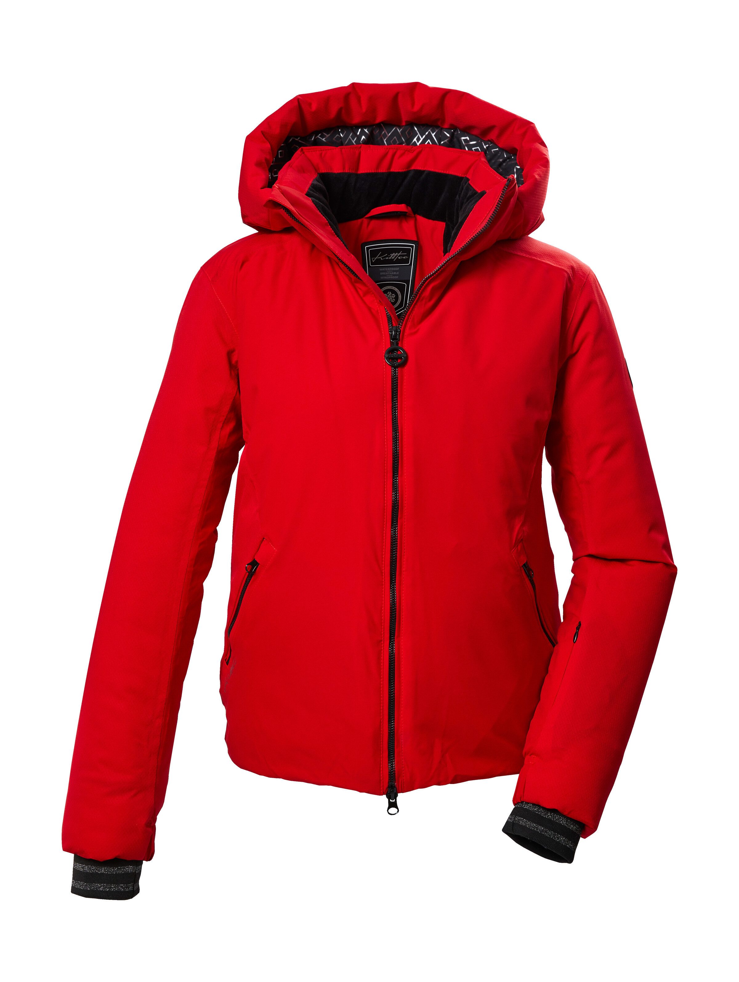 Killtec Skijacke KSW 103 WMN SKI JCKT Wasserdichte Damenjacke mit abnehmbarer Kapuze und Schneefang