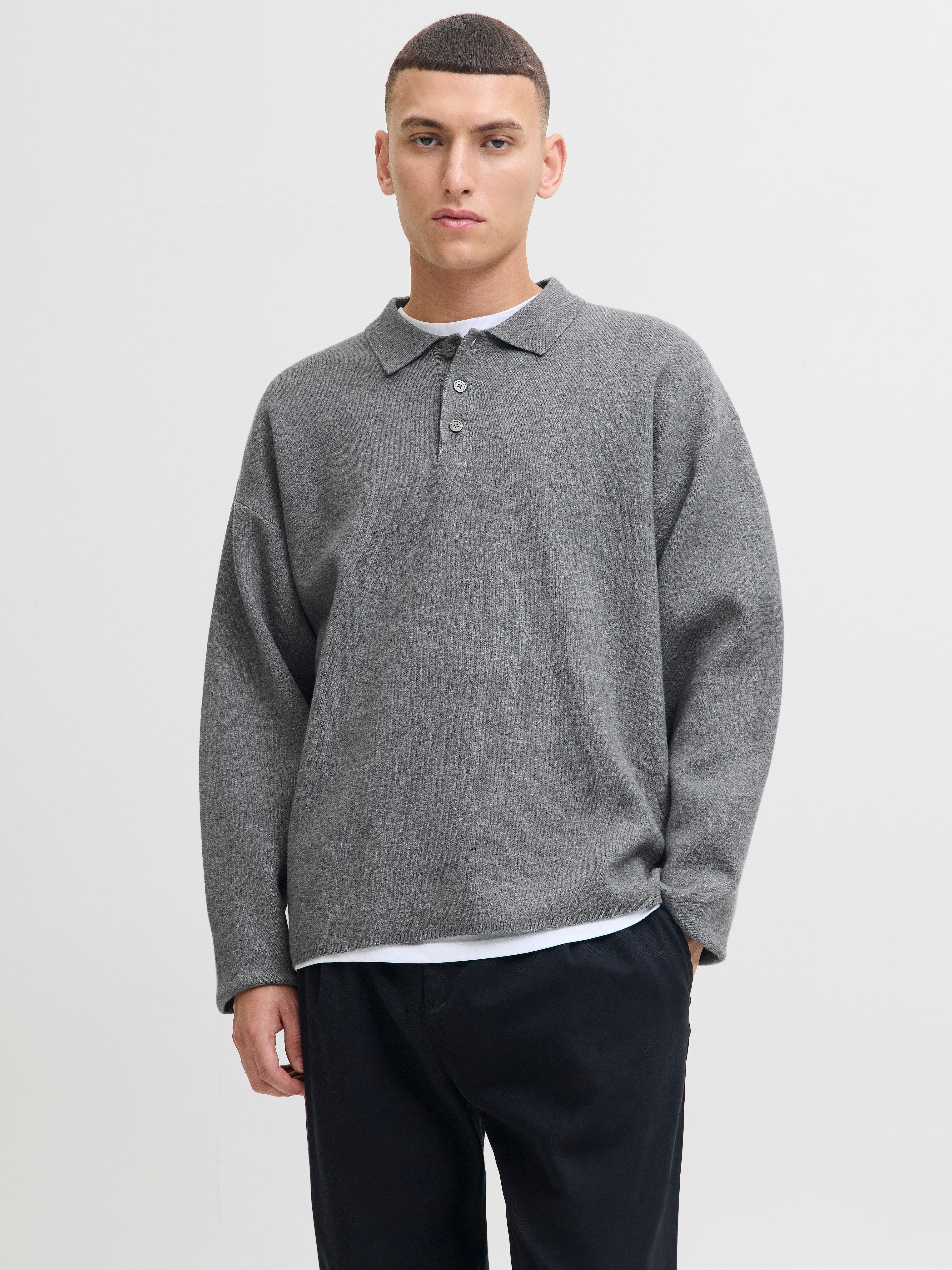 Jack & Jones Polokragenpullover JPRBLABRADFORT KNIT POLO günstig online kaufen