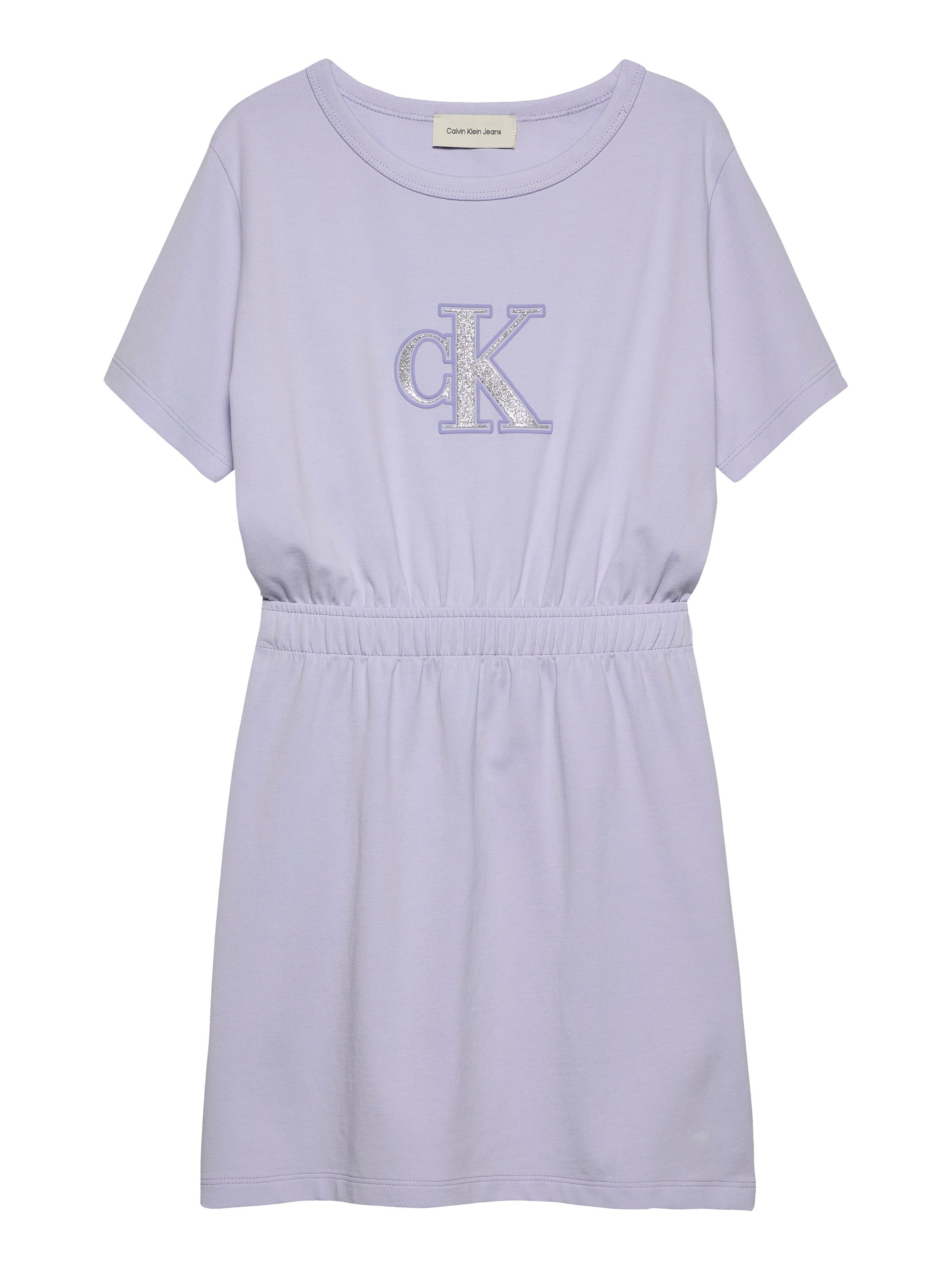 Calvin Klein Jeans Jerseykleid MONOLOGO METALLIC günstig online kaufen