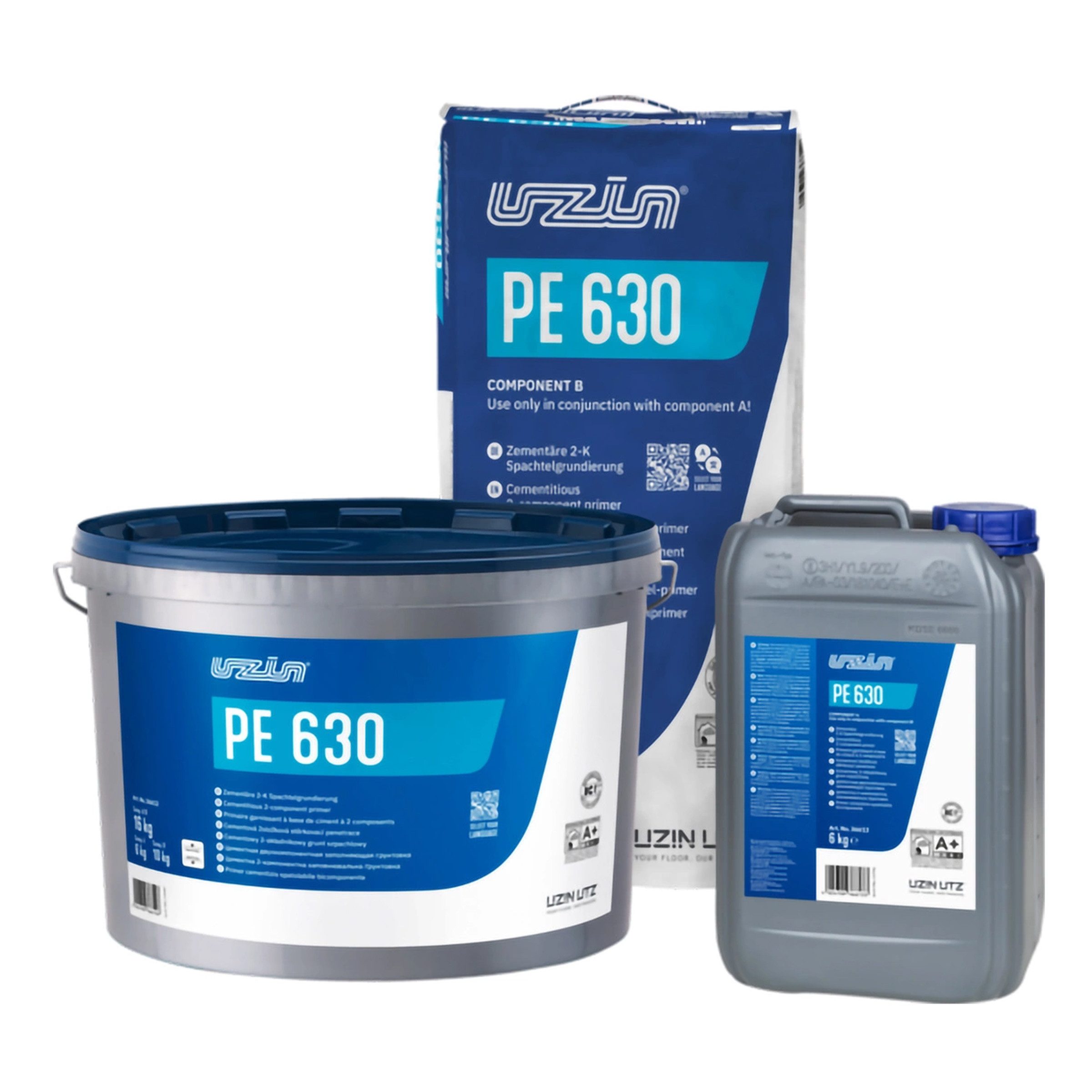 Uzin Haftgrund UZIN PE 630 2-K Dispersions-Zement-Grundierung 16kg Haftgrund
