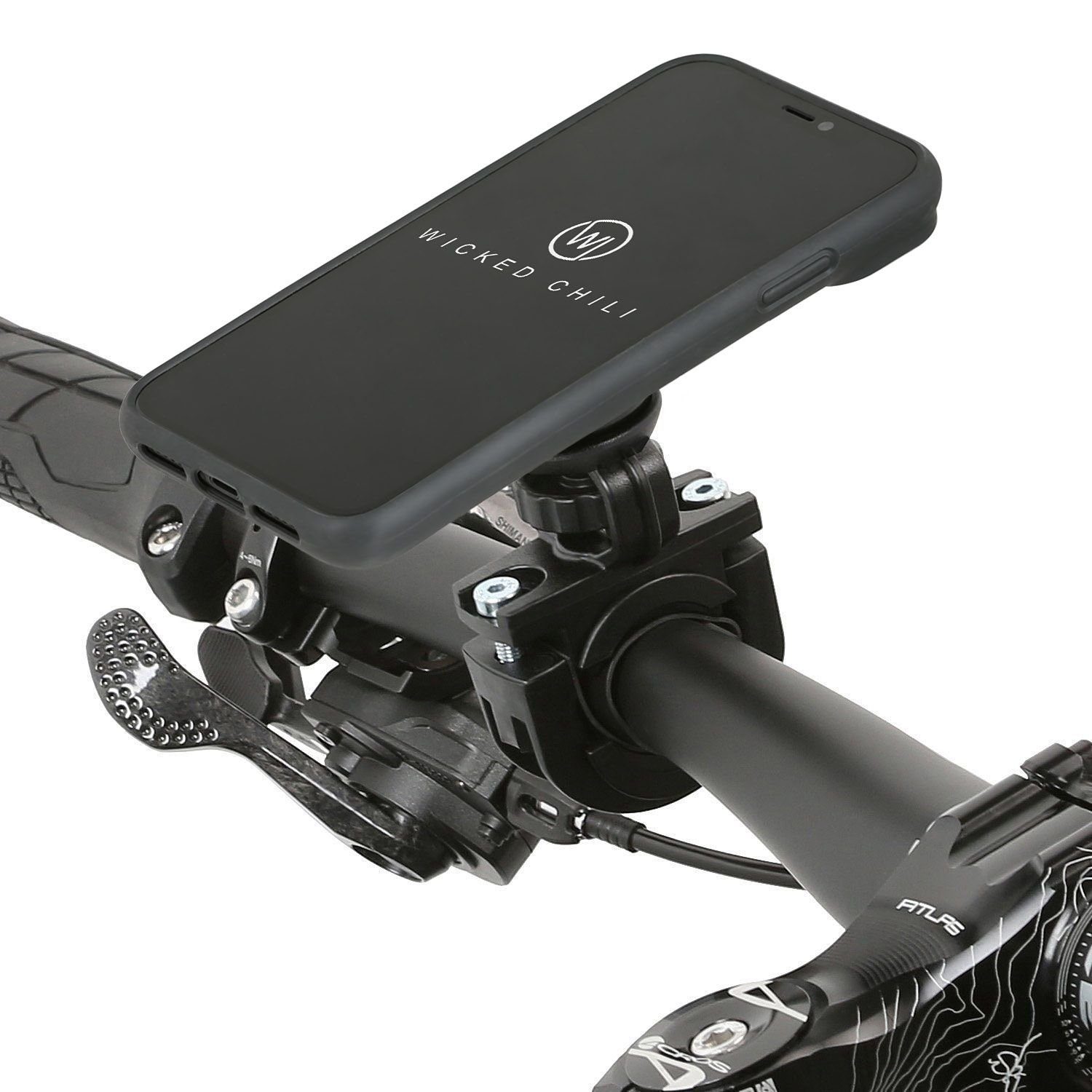 Handy-Halterung QuickMOUNT Fahrrad Halterung mit Case für iPhone XR