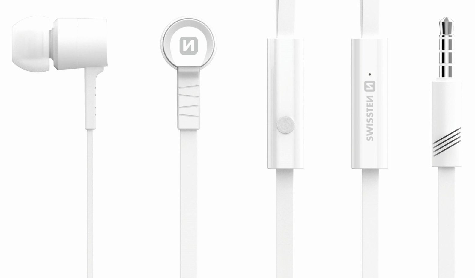SWISSTEN Swissten Earbuds Rainbow YS-D2 Stereo-Headset mit Mikrofon Kopfhörer