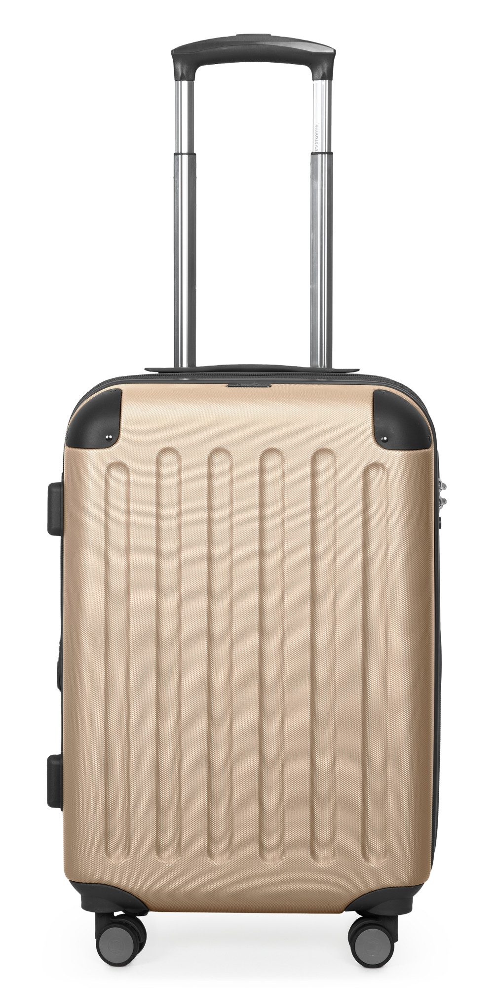 Hauptstadtkoffer Handgepäckkoffer Spree, 4 Rollen, Handgepäck Koffer Trolley, TSA 42 Liter