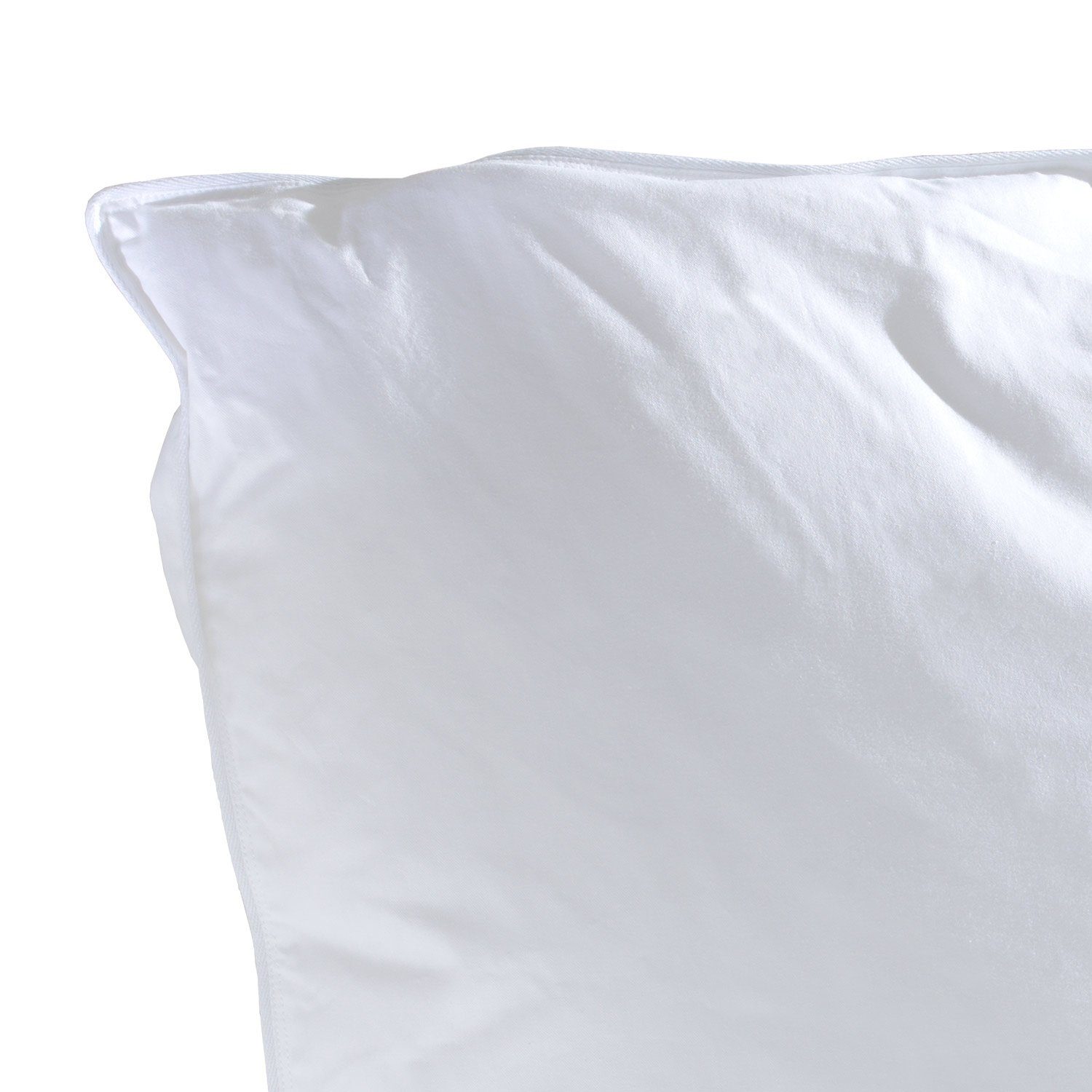 Bielefelder Bettfedern-Manufaktur Verse GmbH Kopfkissen MERIDA, B 80 cm x L 80 cm, Füllung: Pyrenäen-Federn, Bezug: Baumwolle, Bauchschläfer, Rückenschläfer, Seitenschläfer