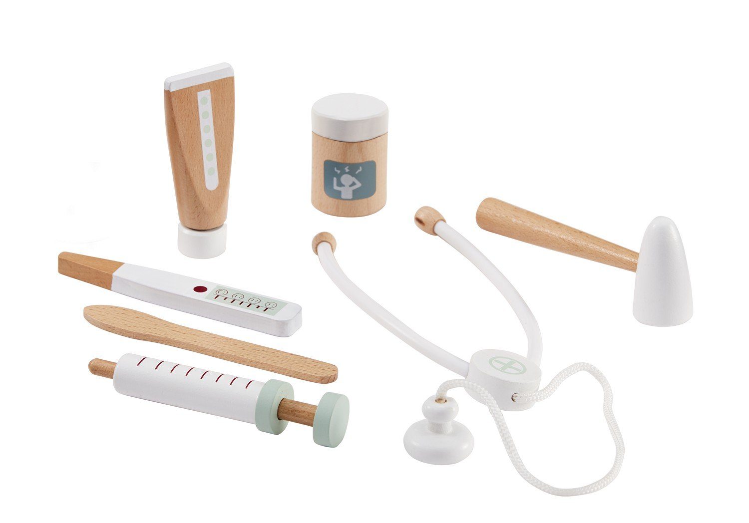 Kids Concept Spielzeug-Arztkoffer Arztkoffer mit Instrumenten