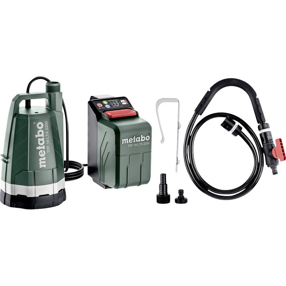 metabo Tauchpumpe Akku-Tauch- und Regenfasspumpe 601729850