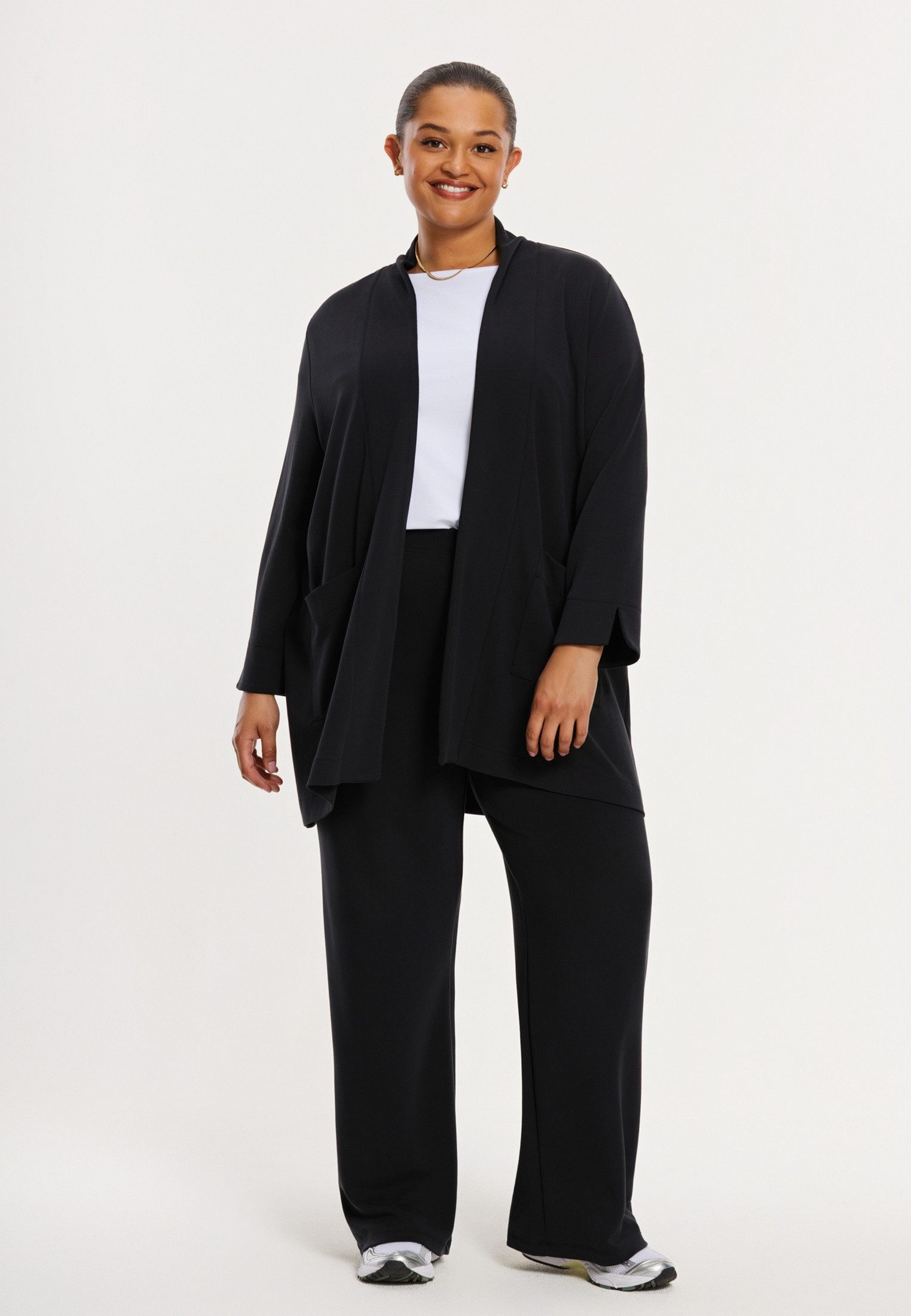 YOEK Cardigan Damen Strickjacke mit Langarm