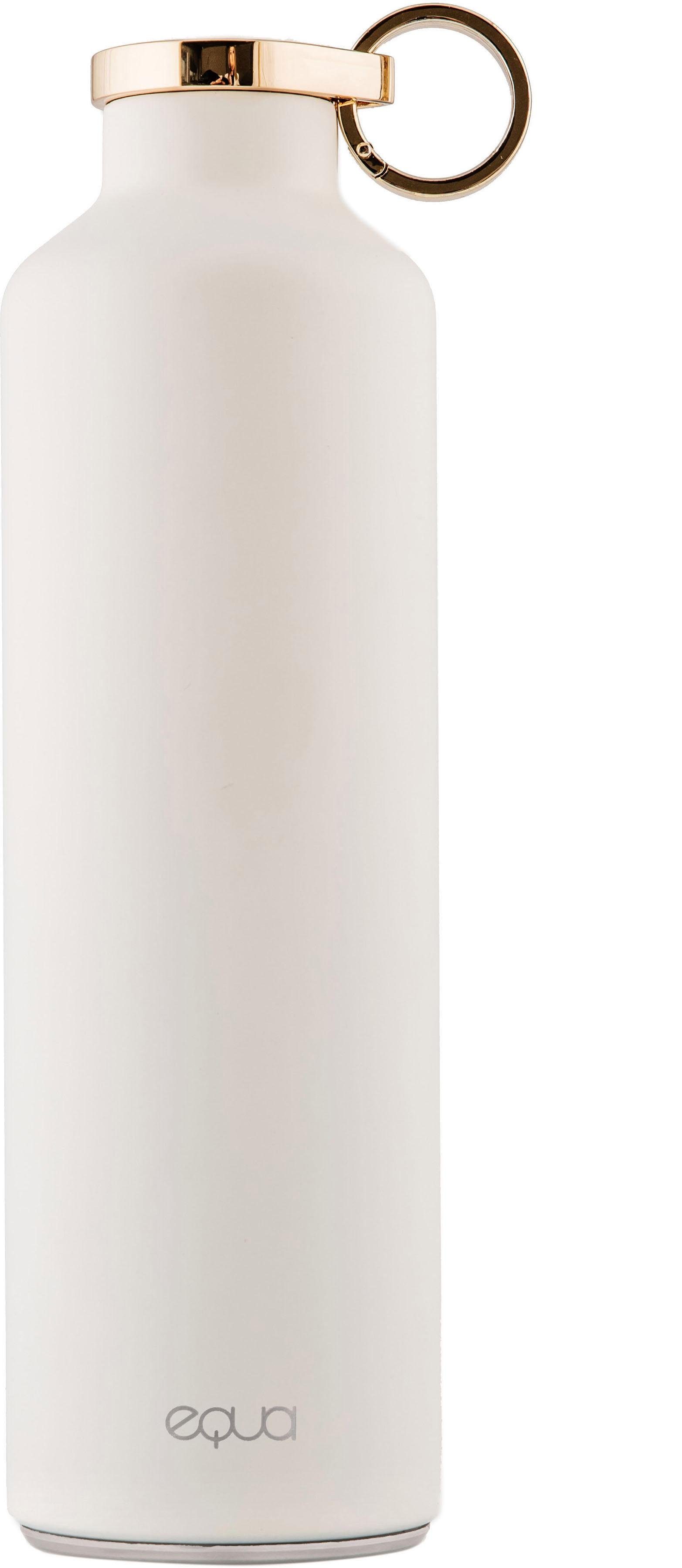 equa Isolierflasche Basic, doppelwandiger Edelstahl, 680 ml weiß | Isolierflaschen
