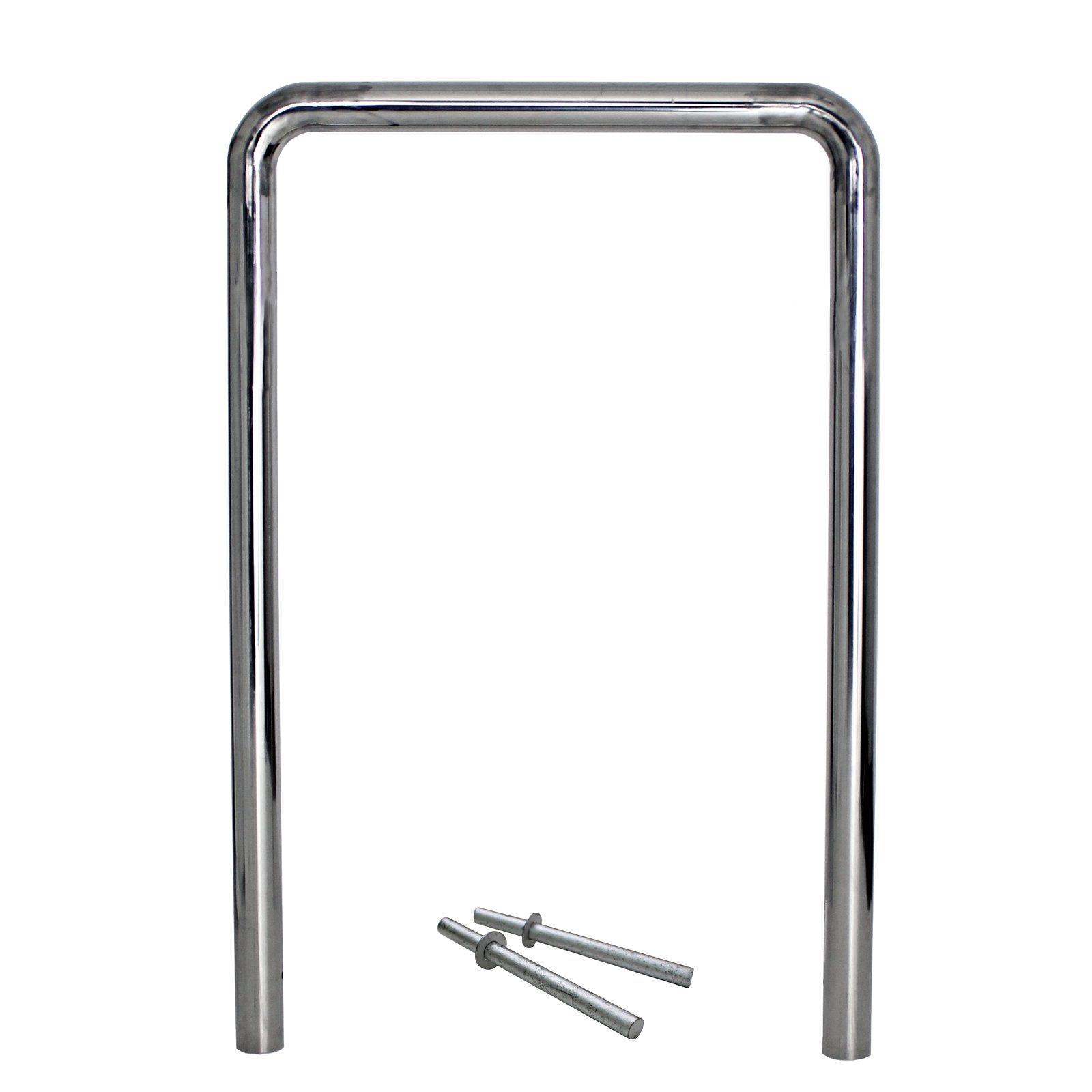 TRUTZHOLM Fahrradständer Fahrradanlehnbügel 118 x 78cm Edelstahl Ø 60mm Typ U Parker Typ U
