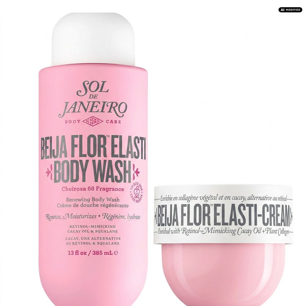 Sol de Janeiro Körperpflegemittel Sol de Janeiro Beija Flor Dusch & Pflege Duo, Pflegendes Dusch- und Körperpflege-Set mit Beija Flor Duft