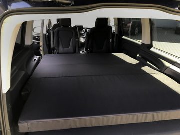 Mayaadi Home Autobett Schlafauflage Mercedes V-Klasse Matratzenauflage 185x138x6 cm Schwarz
