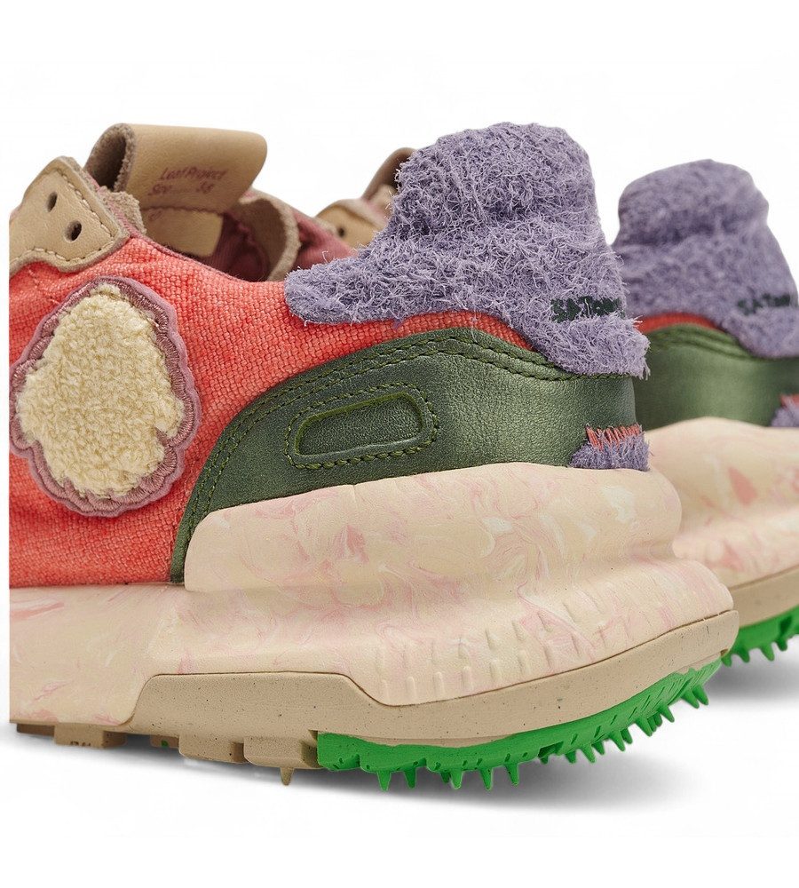 Satorisan Chacrona Linen Blush Pink - bunt Damen Sneaker